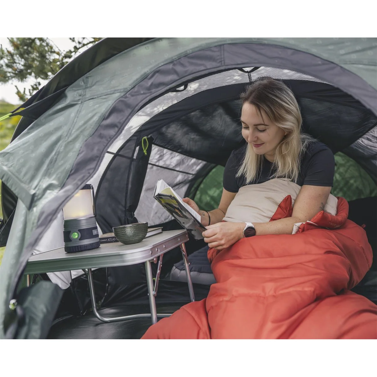 Outwell Nexion 2 Ocean Pop-up Tent 2 Berth Fast Pitch Dark Inner - Image 3