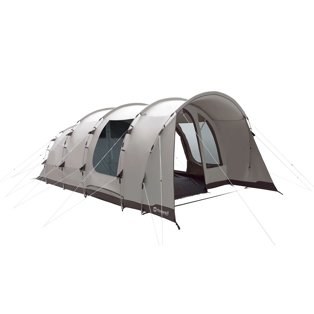 Outwell Ohio 5 TC 5 Berth Three Room Tunnel Tent - Image 8