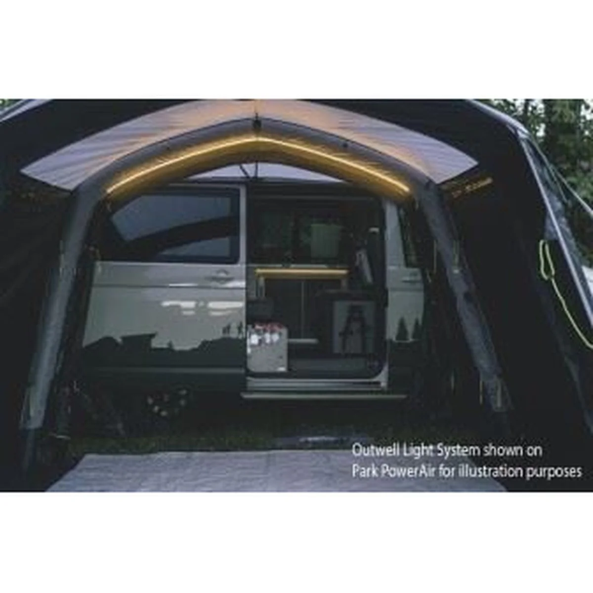Outwell Park PowerAir Driveaway Awning Campervan 175-200cm Low - Image 12