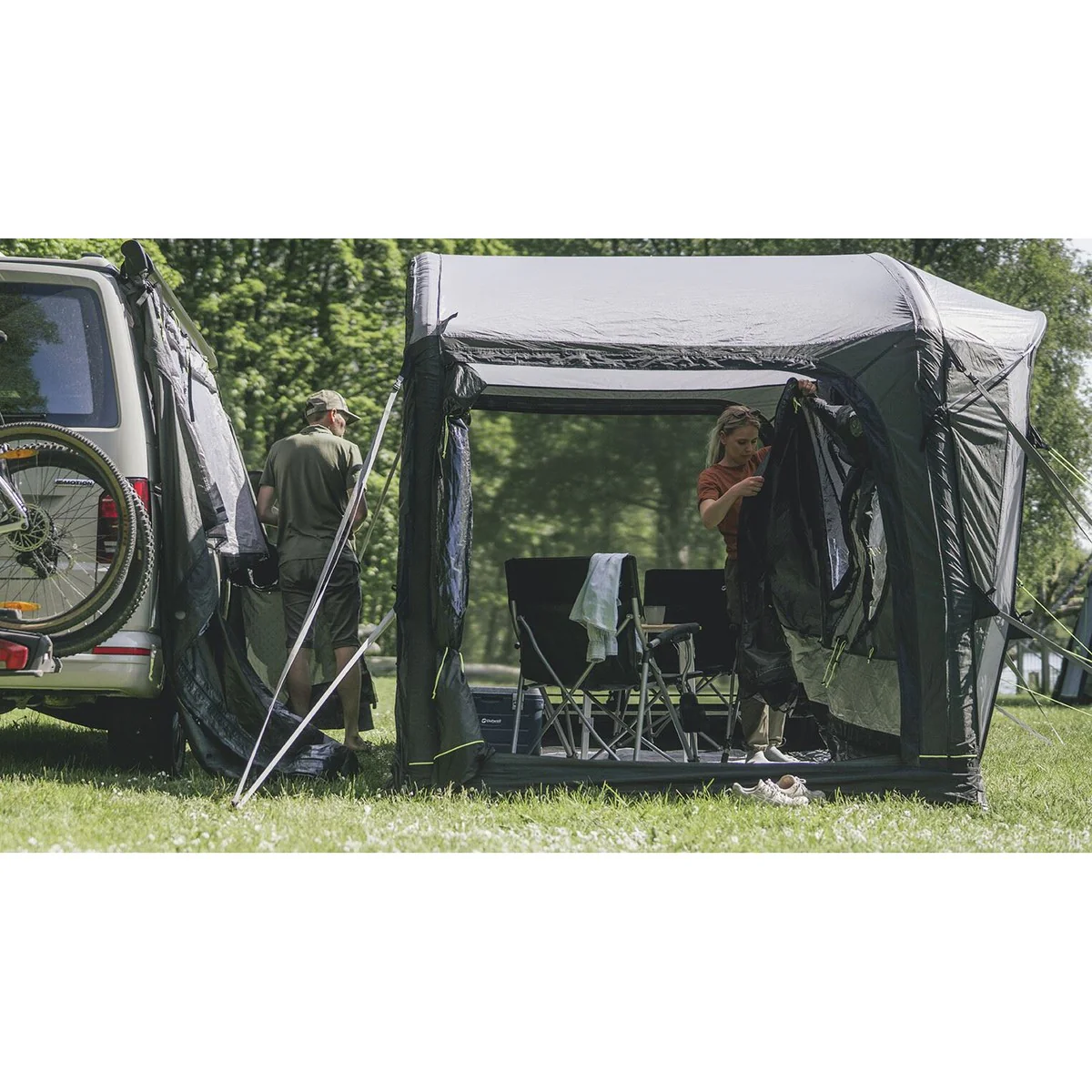 Outwell Park PowerAir Driveaway Awning Campervan 175-200cm Low - Image 4