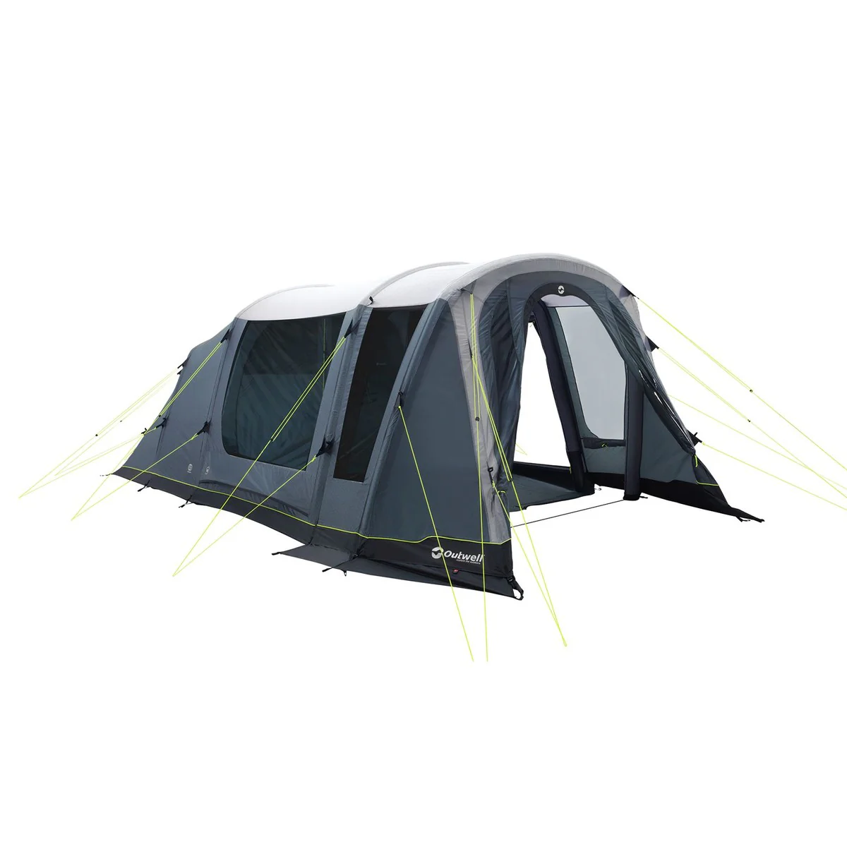 Outwell Sacramento 4 Air 4 Berth Four Room Tunnel Tent - Image 6