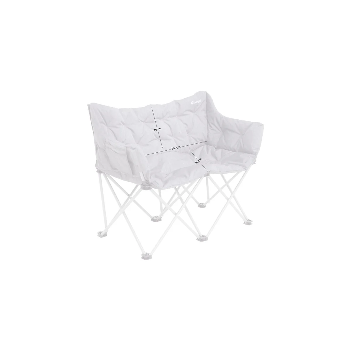 Outwell Sardis Lake Padded Foldable Two Seater Sofa Chair Camping - Image 4