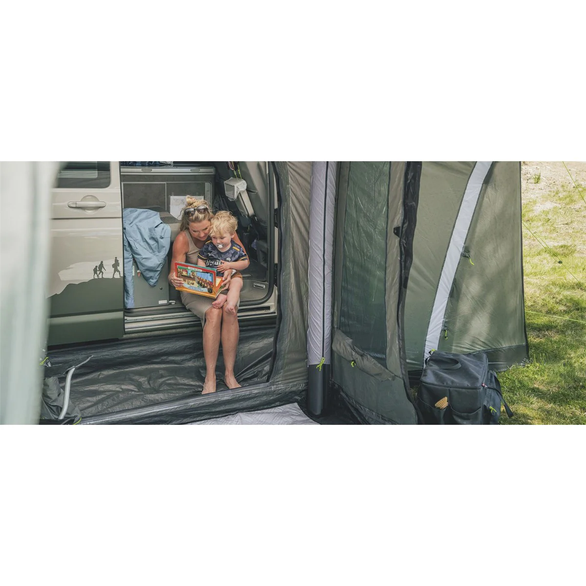 Outwell Talladega Driveaway Air Awning Grey - Image 11