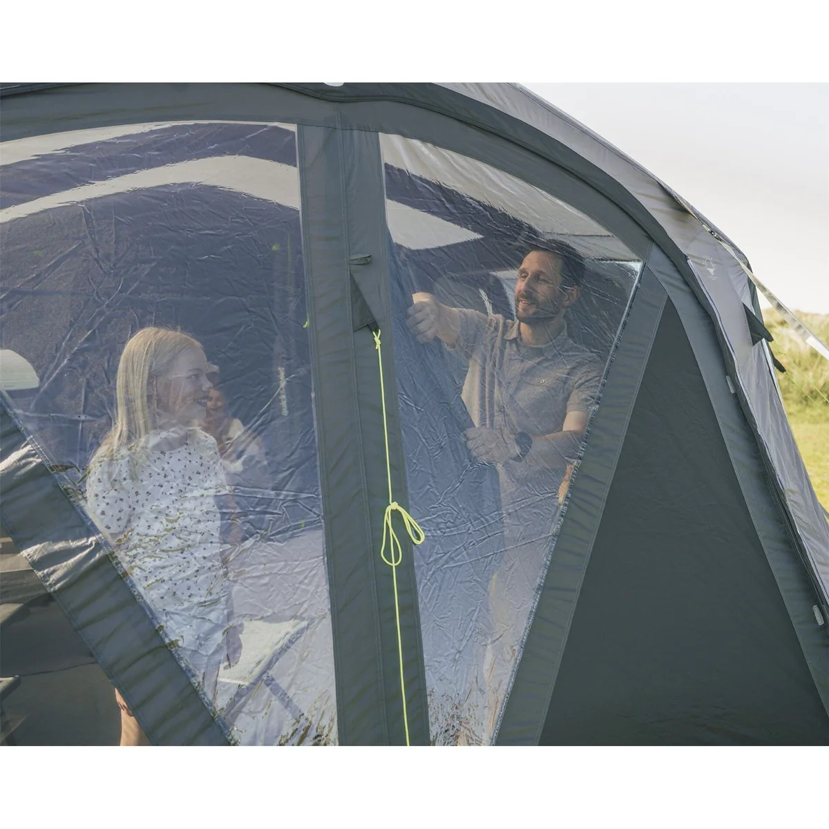 Outwell Vermont 7 Air 7 Berth Five Room Tunnel Tent - Image 11
