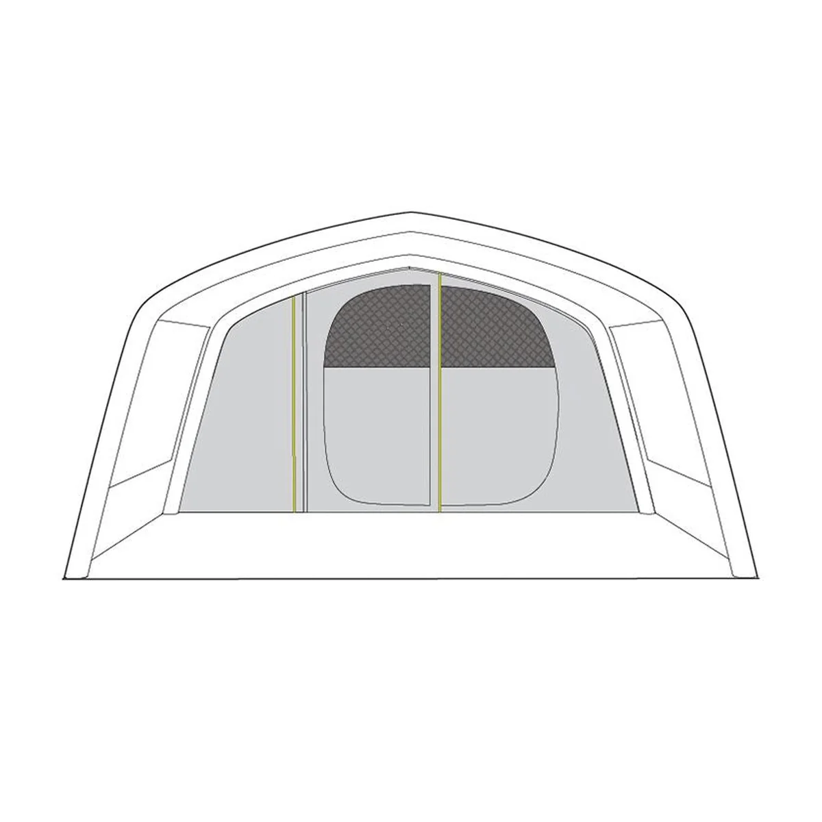 Outwell Virginia 5 Air TC 5 Berth Three Room Tunnel Tent - Image 11