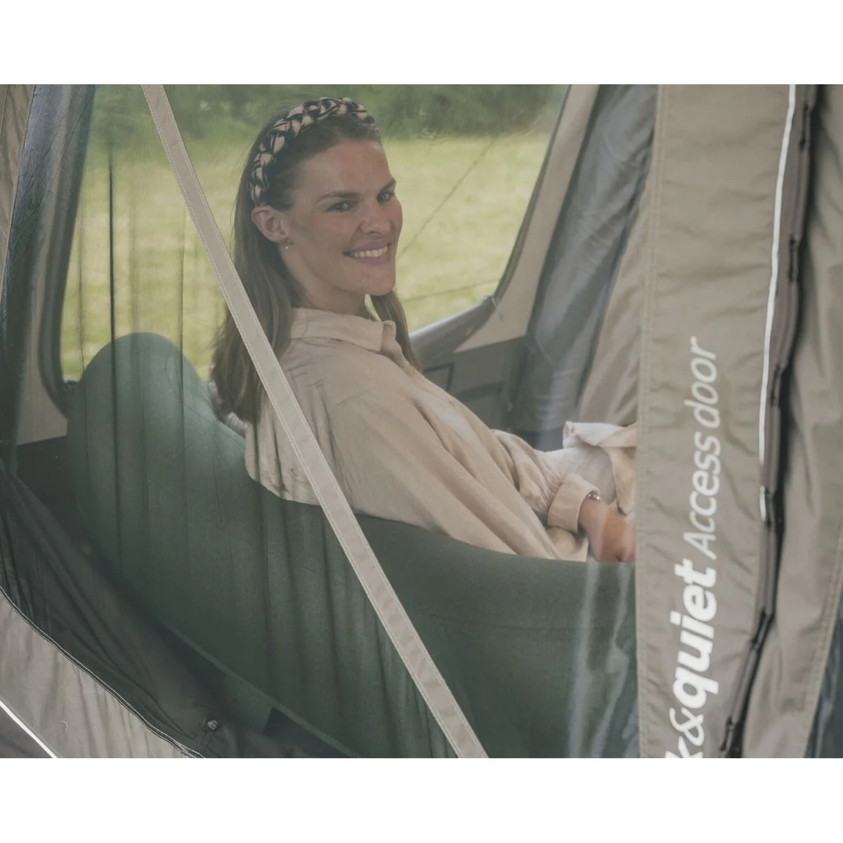 Outwell Virginia 5 Air TC 5 Berth Three Room Tunnel Tent - Image 16