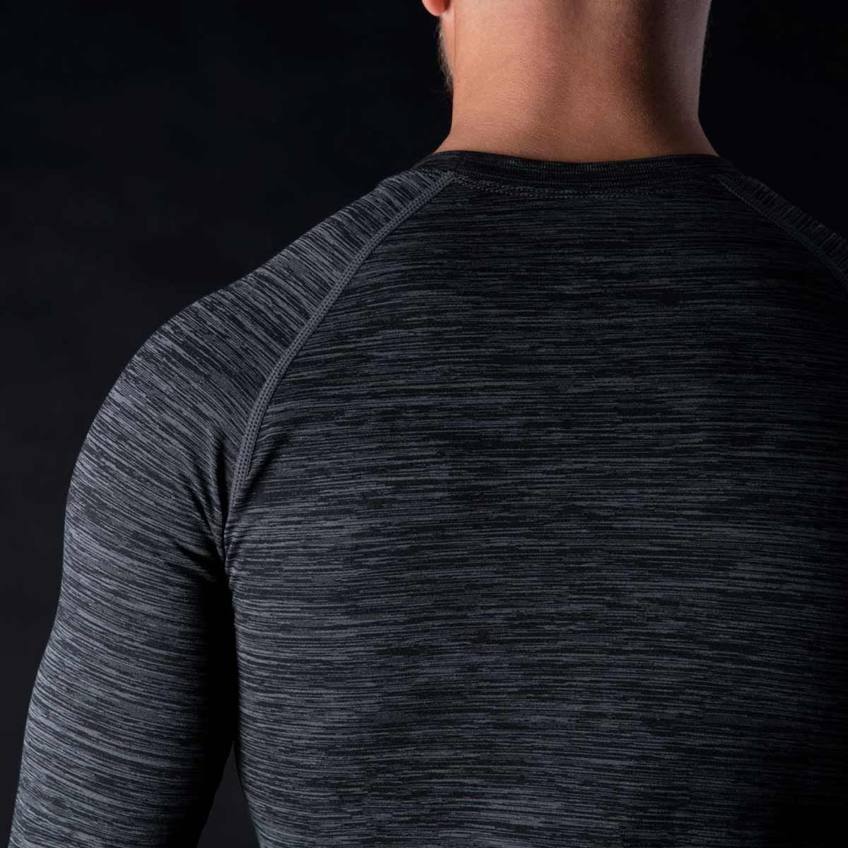 Oxford Advanced Base Layer Multi Season Top (Charcoal Marl / Large/XL) - Image 2