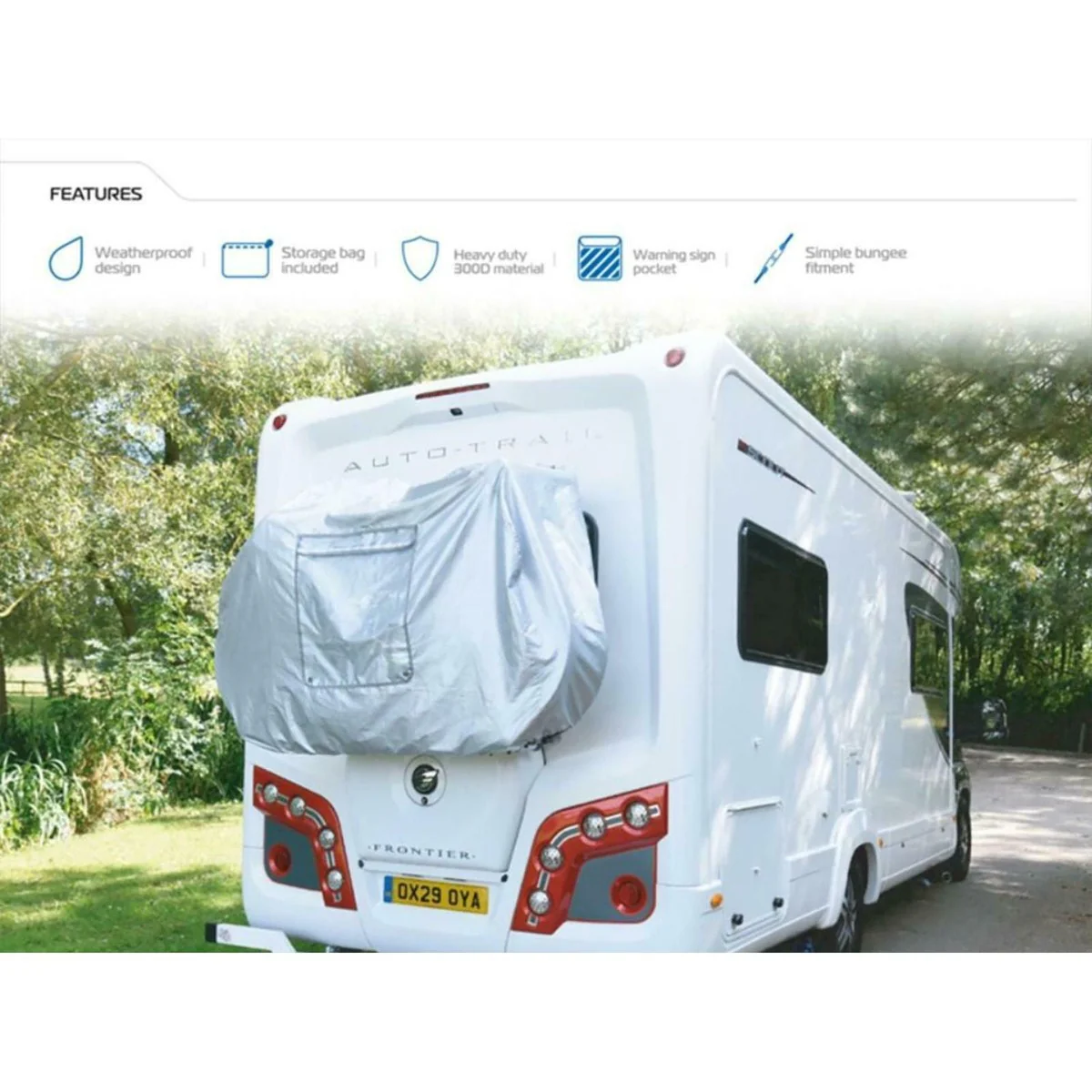 Oxford Aquatex Motorhome Cover Rack 3-4 Bikes Heavy Duty Campervan Caravan NL102