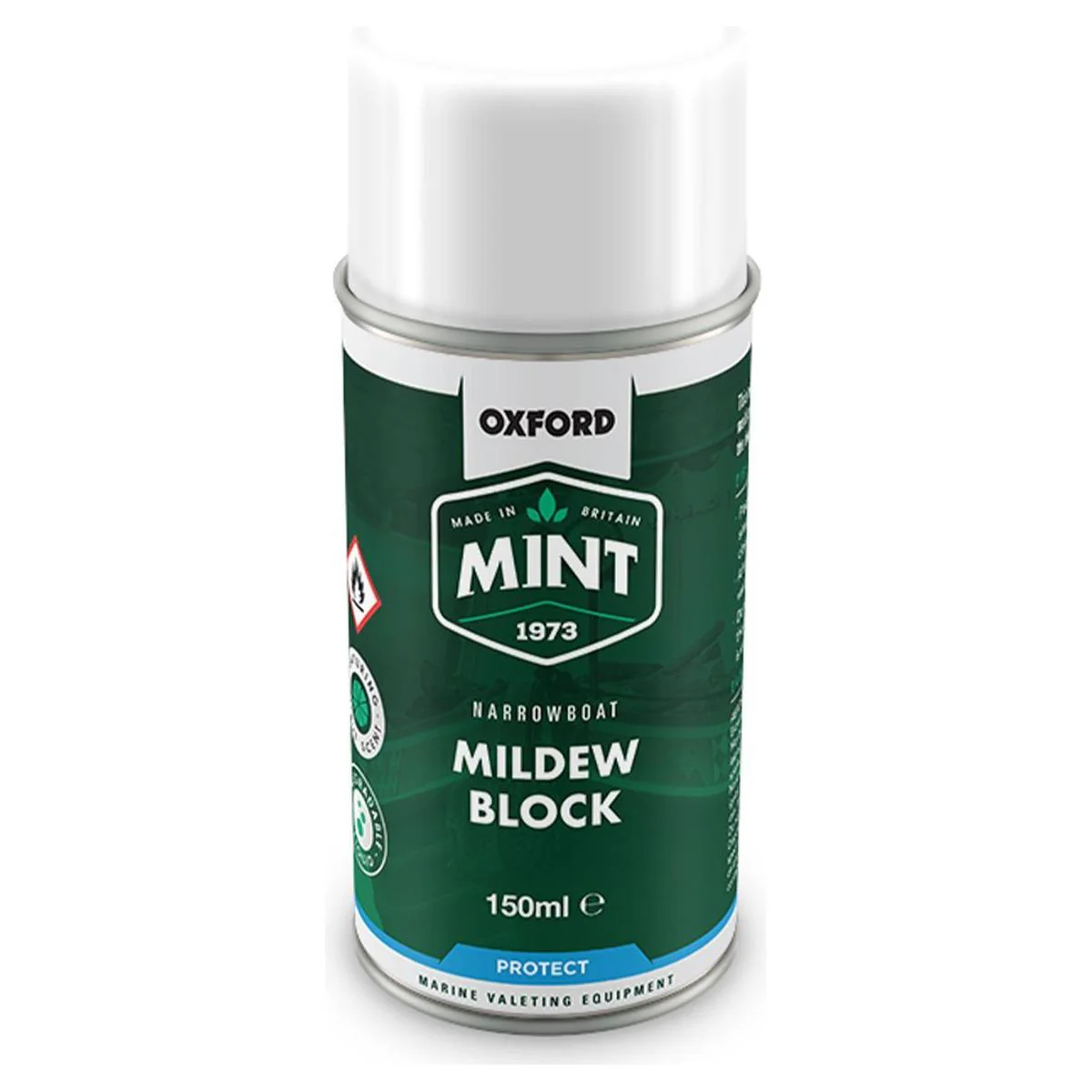 Oxford Mint Narrowboat Mildew Block 150ml