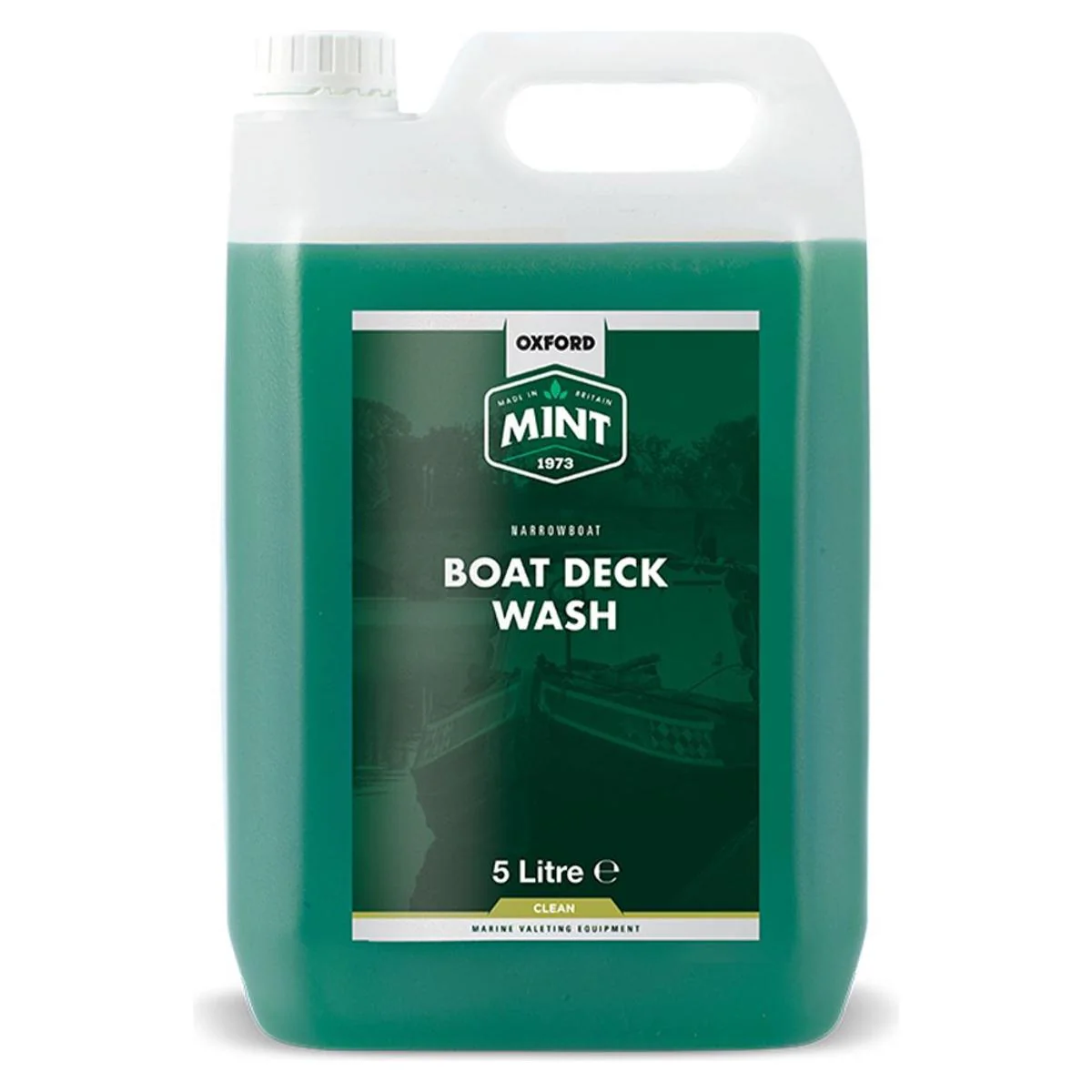 Oxford Mint Narrowboat Wash (5 Litre) for Regular Cleaning