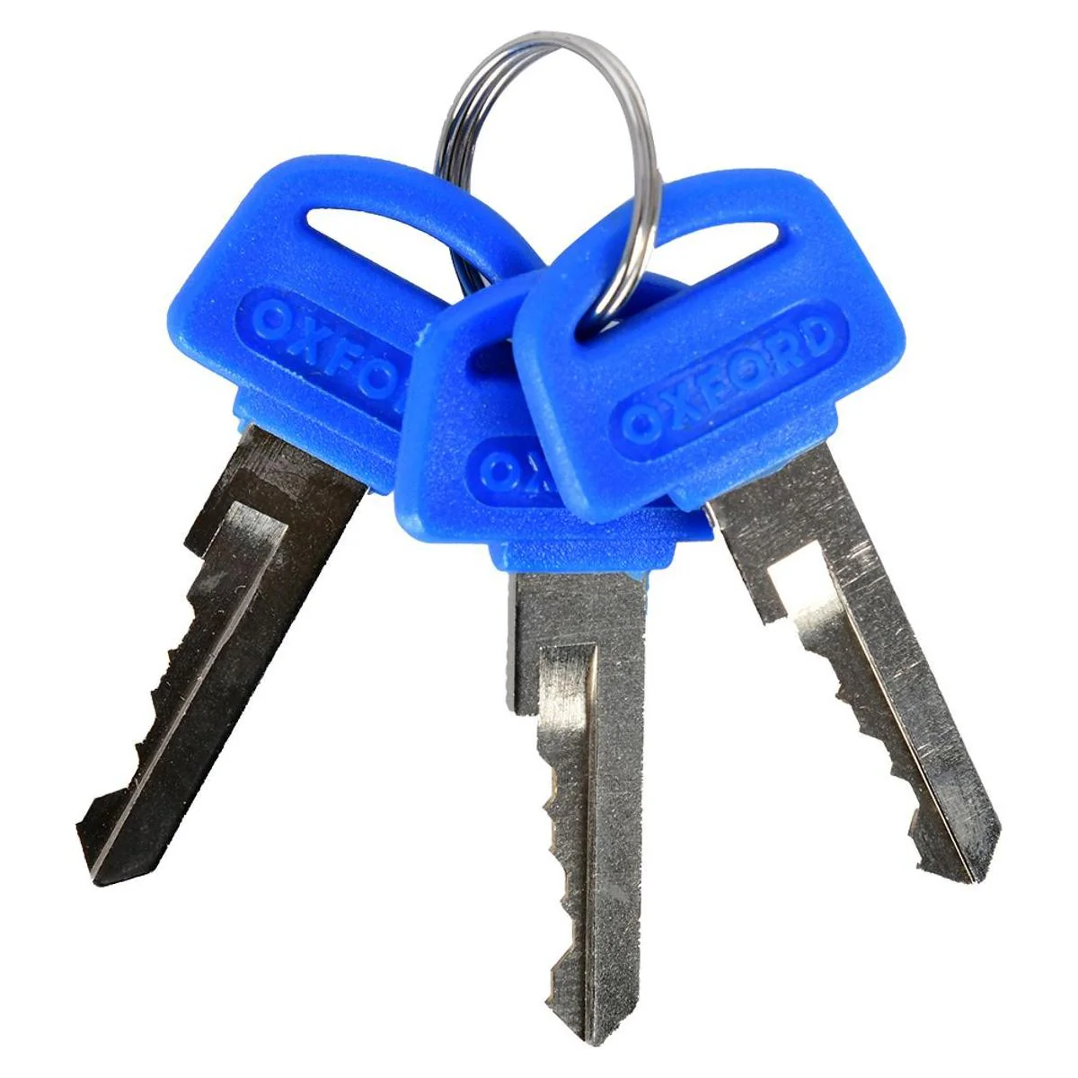 Oxford Self Coiling Tensile Steel Cable Lock 12mm x 1800mm Smoke - Image 3
