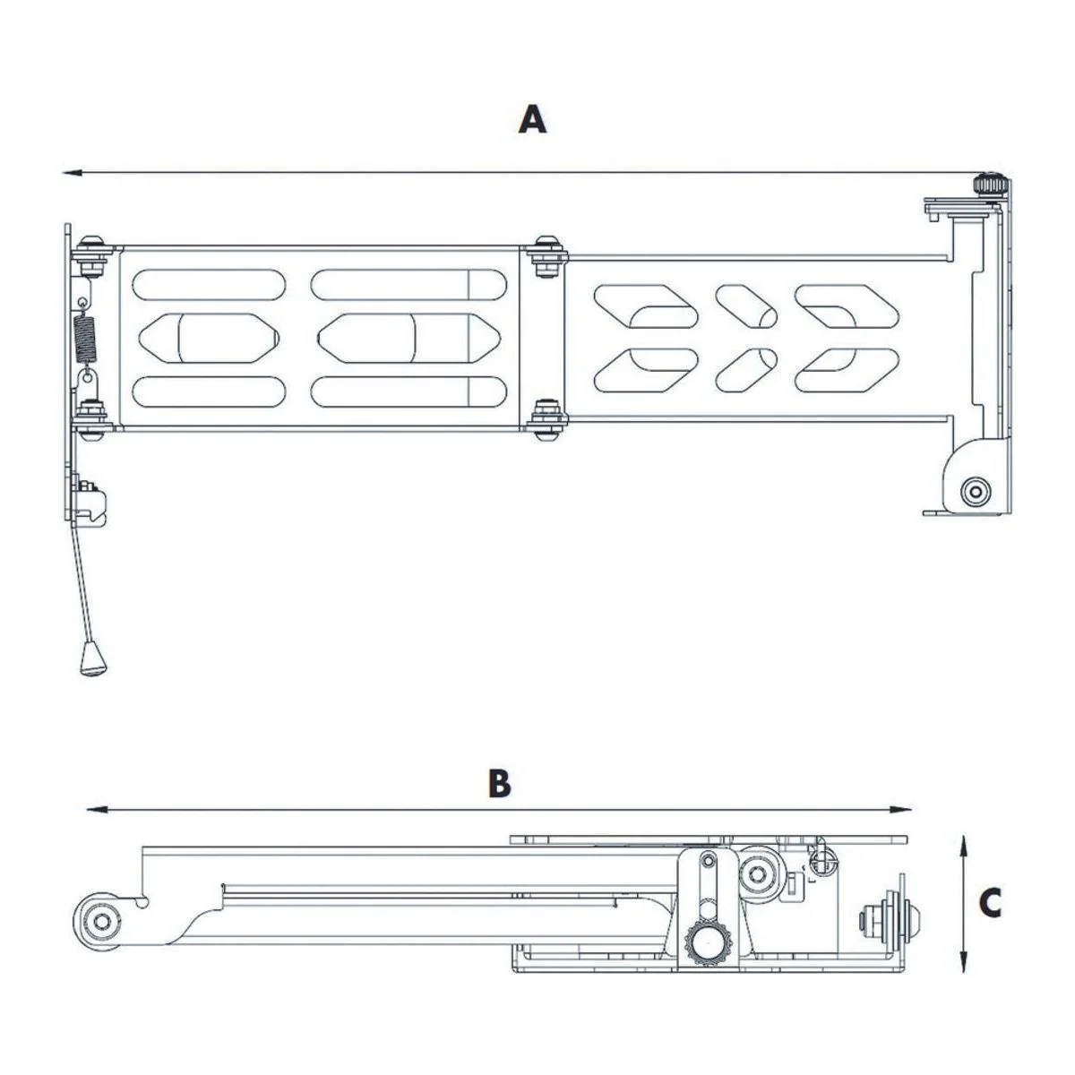 Pantograph TV Bracket for RVs - Image 2