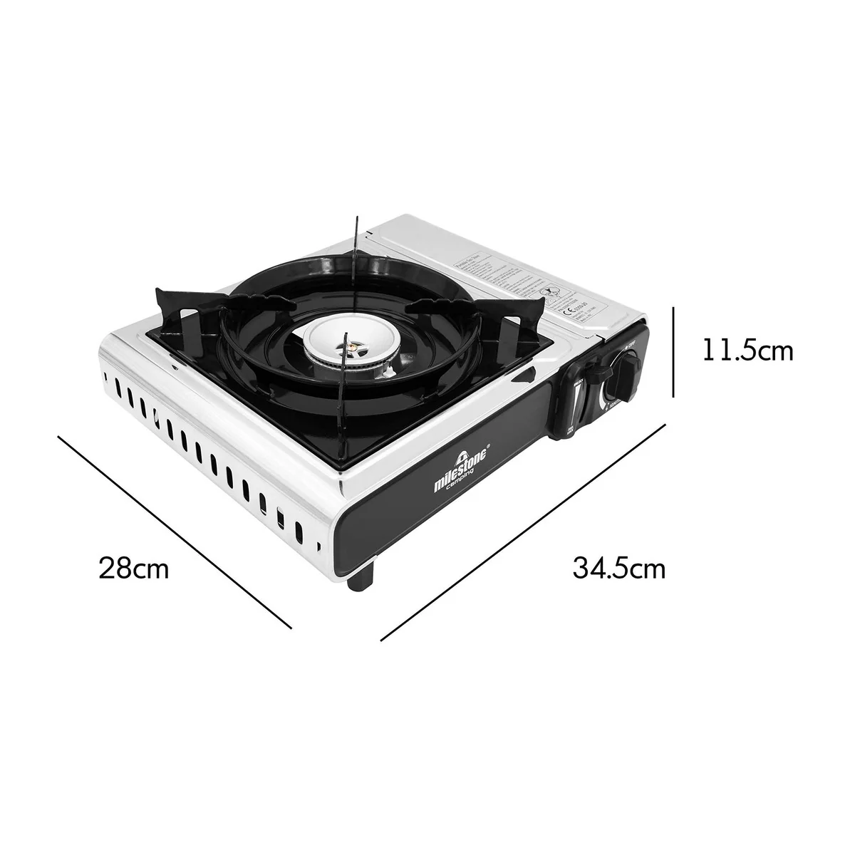 Portable Gas Stove - Fully Safety Certified 18949 - Image 4
