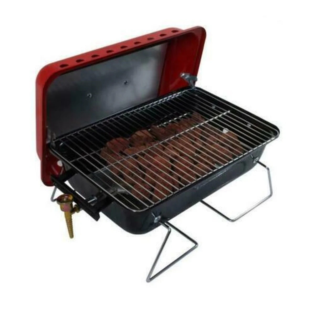 Portable Table Top Gas Barbeque With Lava Rocks - Image 3