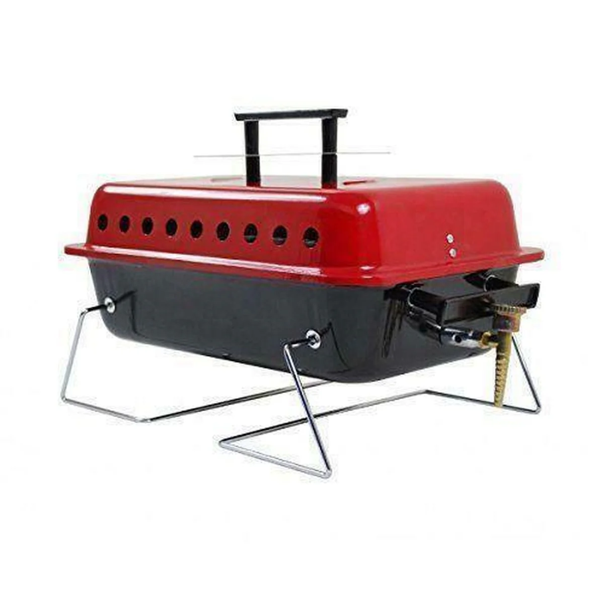 Portable Table Top Gas Barbeque With Lava Rocks - Image 4