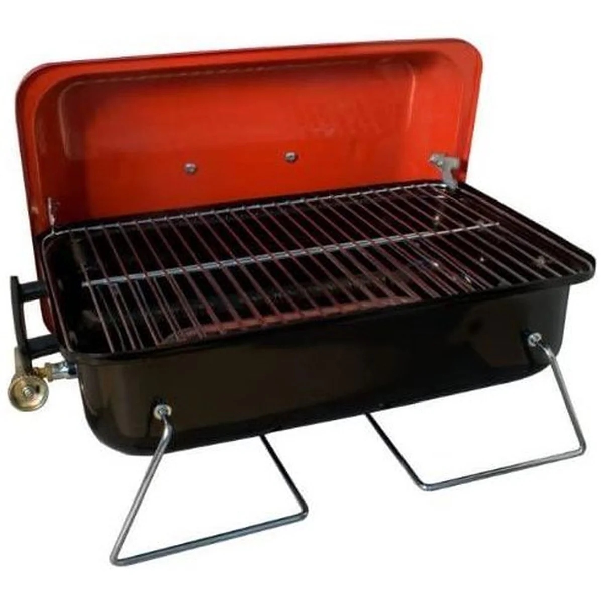 Portable Table Top Gas Barbeque With Lava Rocks - Image 6