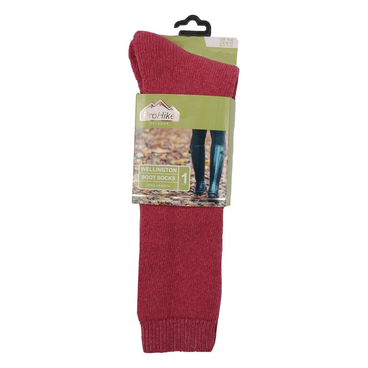 Pro Hike Ladies Wellington boot sock 3113 - Image 8