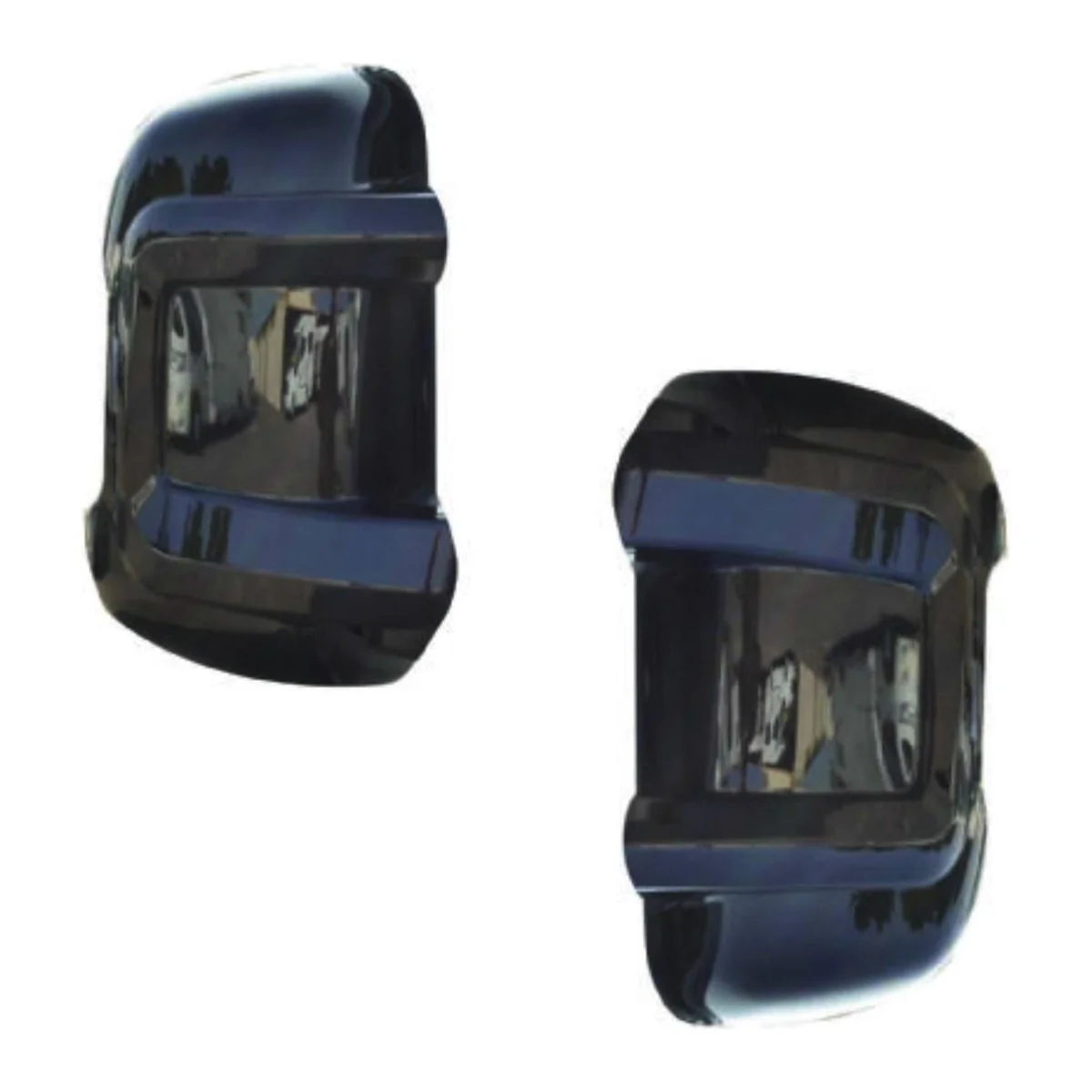 PROTECT-IT Long Arm Mirror Cover Protection Black for Fiat Ducato, Citroen Jumper, Peugeot Boxer after 2006