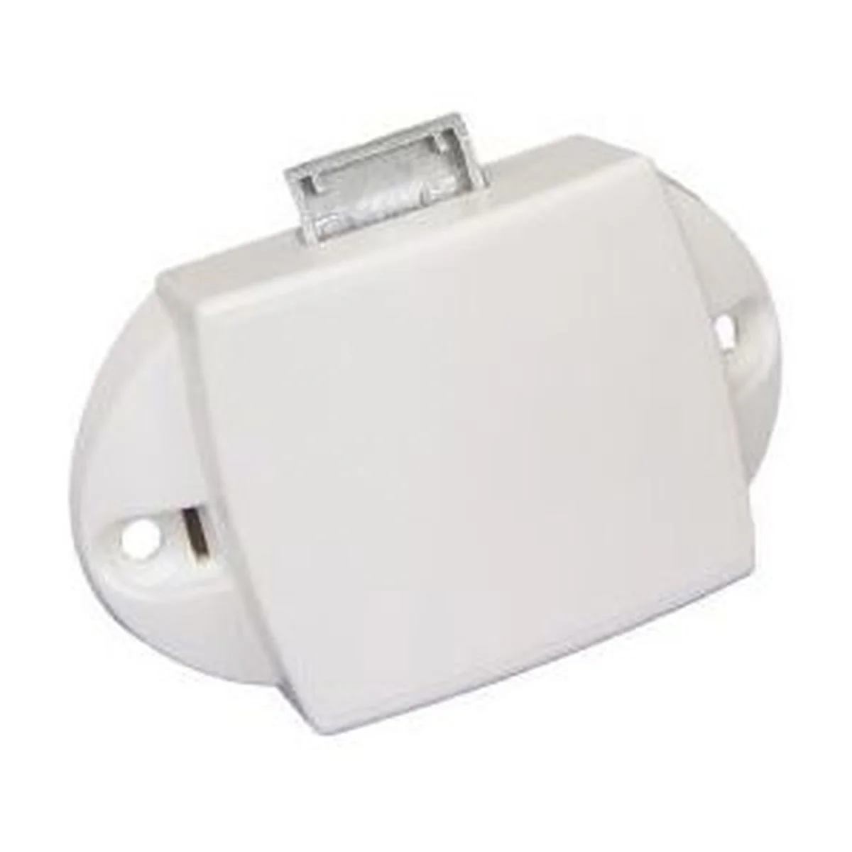 Push Button Lock White 1 Side Opening 804950
