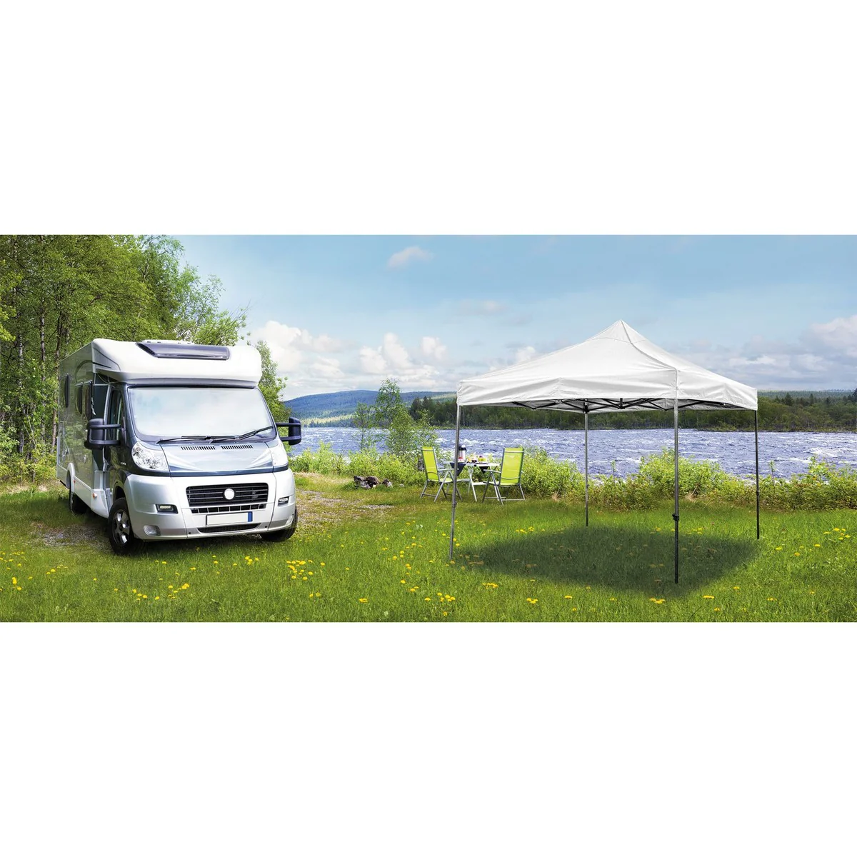 Quest 3x3m Giza Folding Gazebo - Image 6