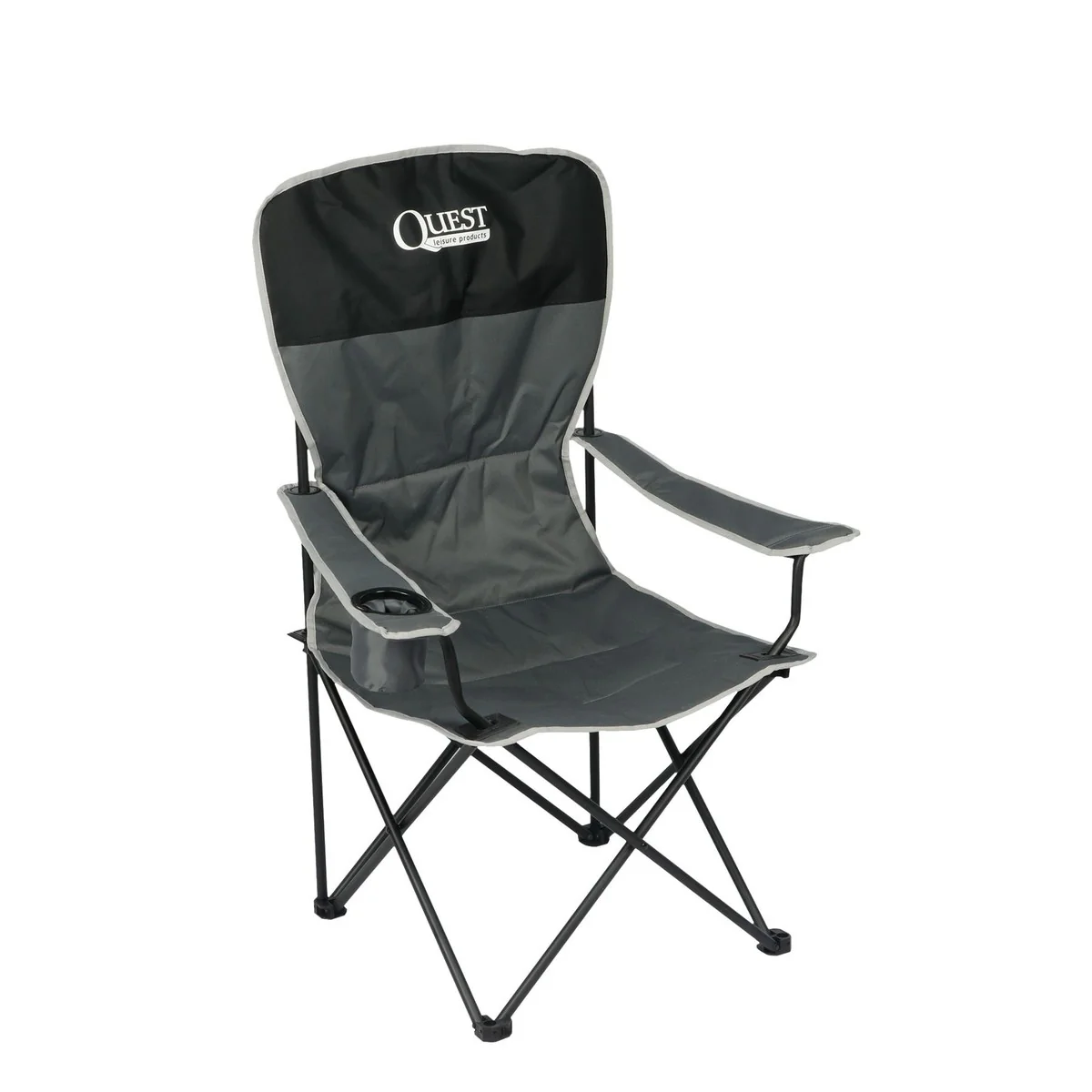 Quest Autograph Concert Folding Camping Chair (Black Edition)