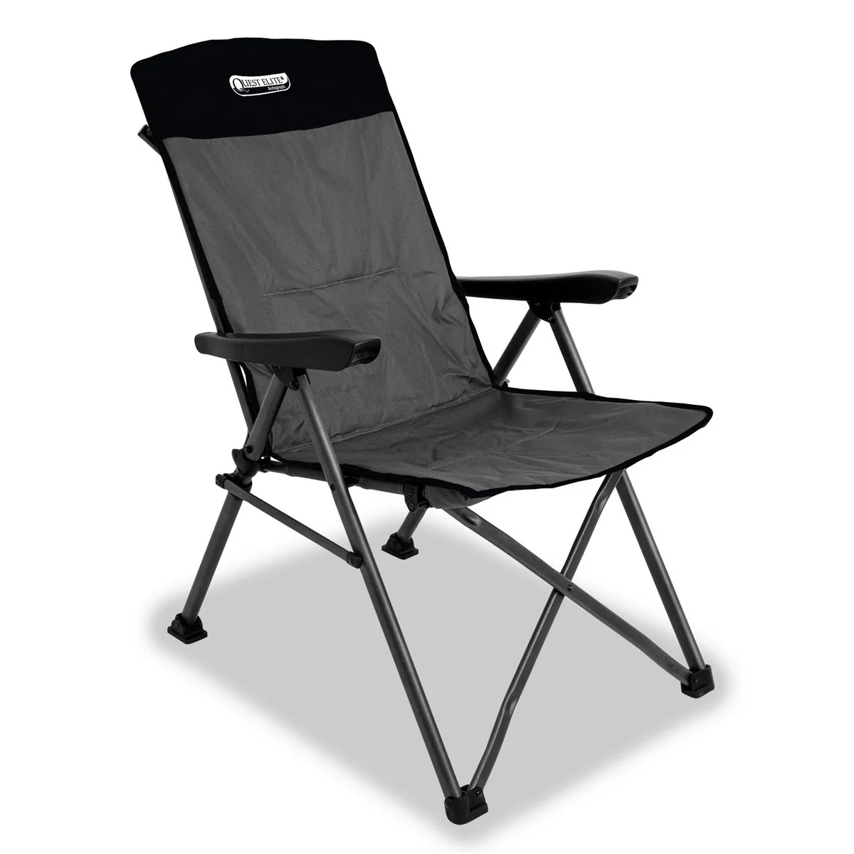 Quest Autograph Cumbria Camping Chair Black Edition - Image 2