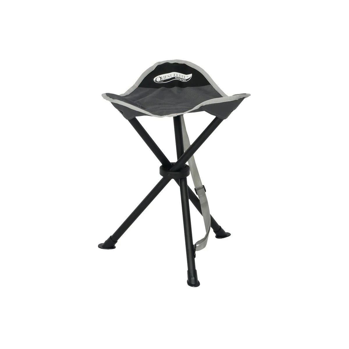 Quest Autograph Devon Stool  Foot Rest (Black Edition)