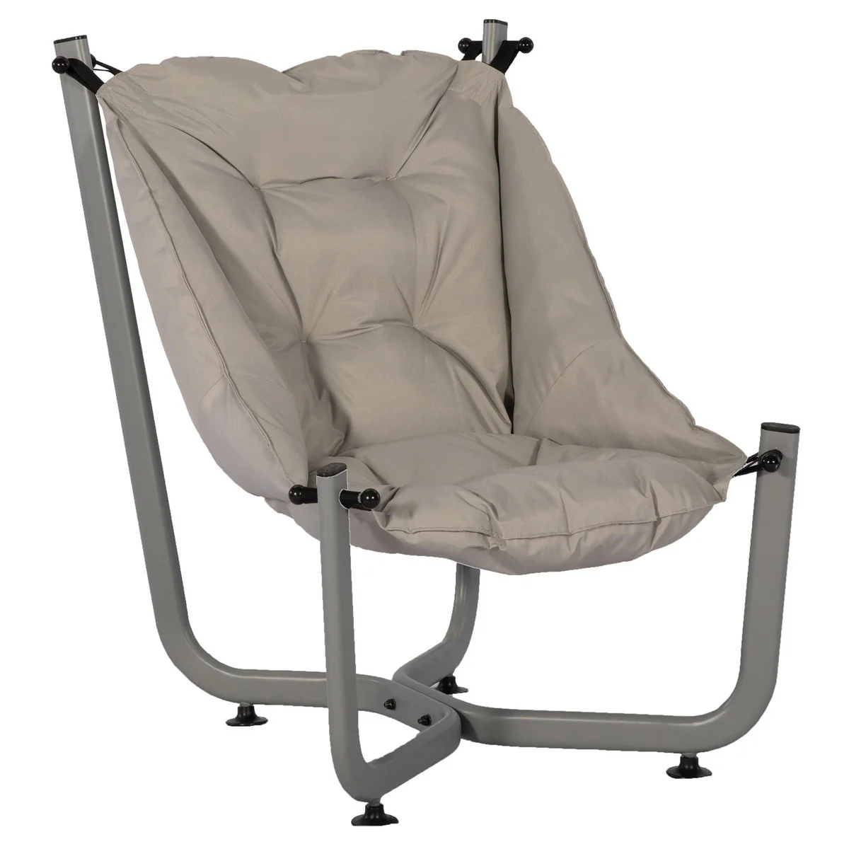 Quest Bliss Relax Garden Chair - Grey - Image 6
