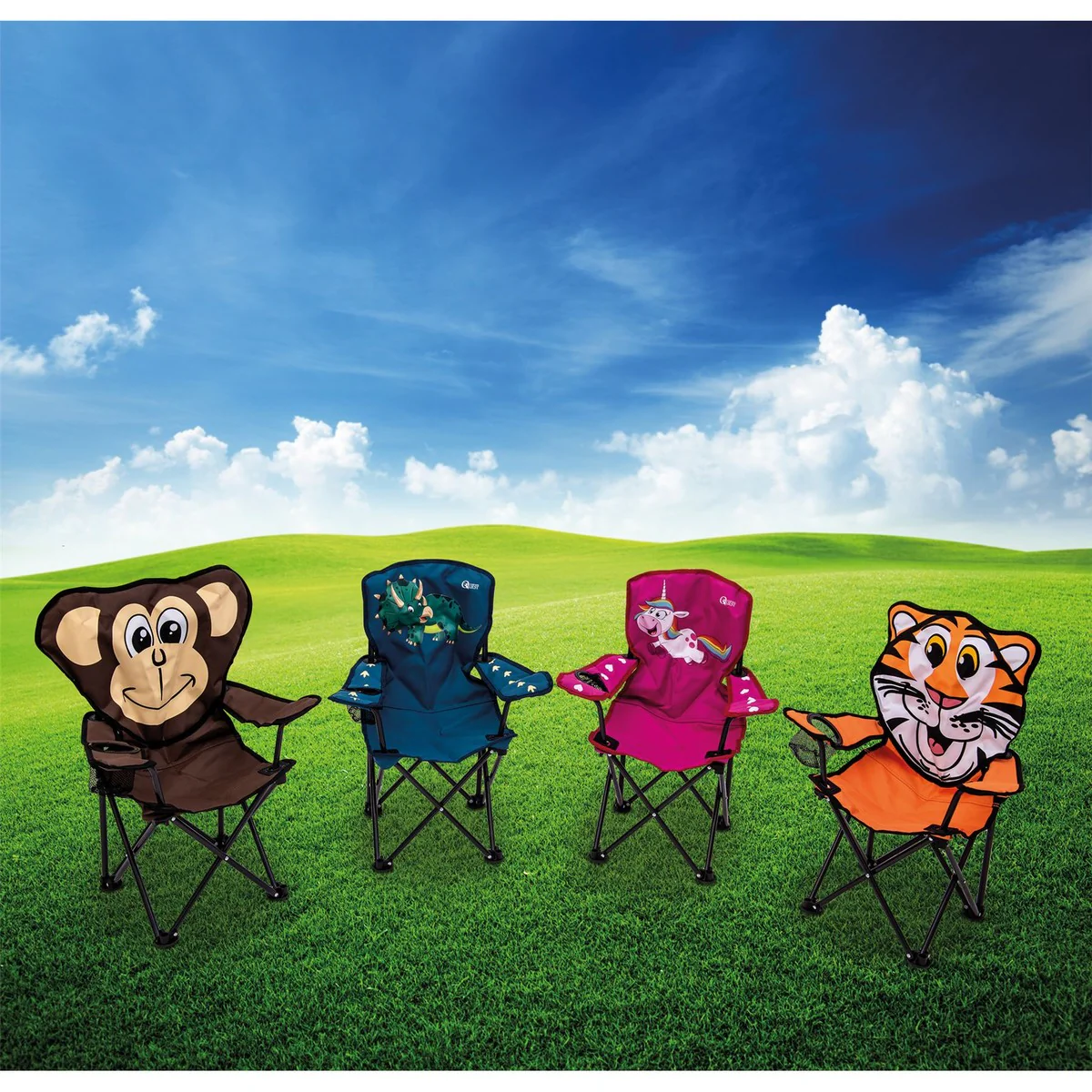 Quest Childrens Dinosaur Folding Chair - Image 3
