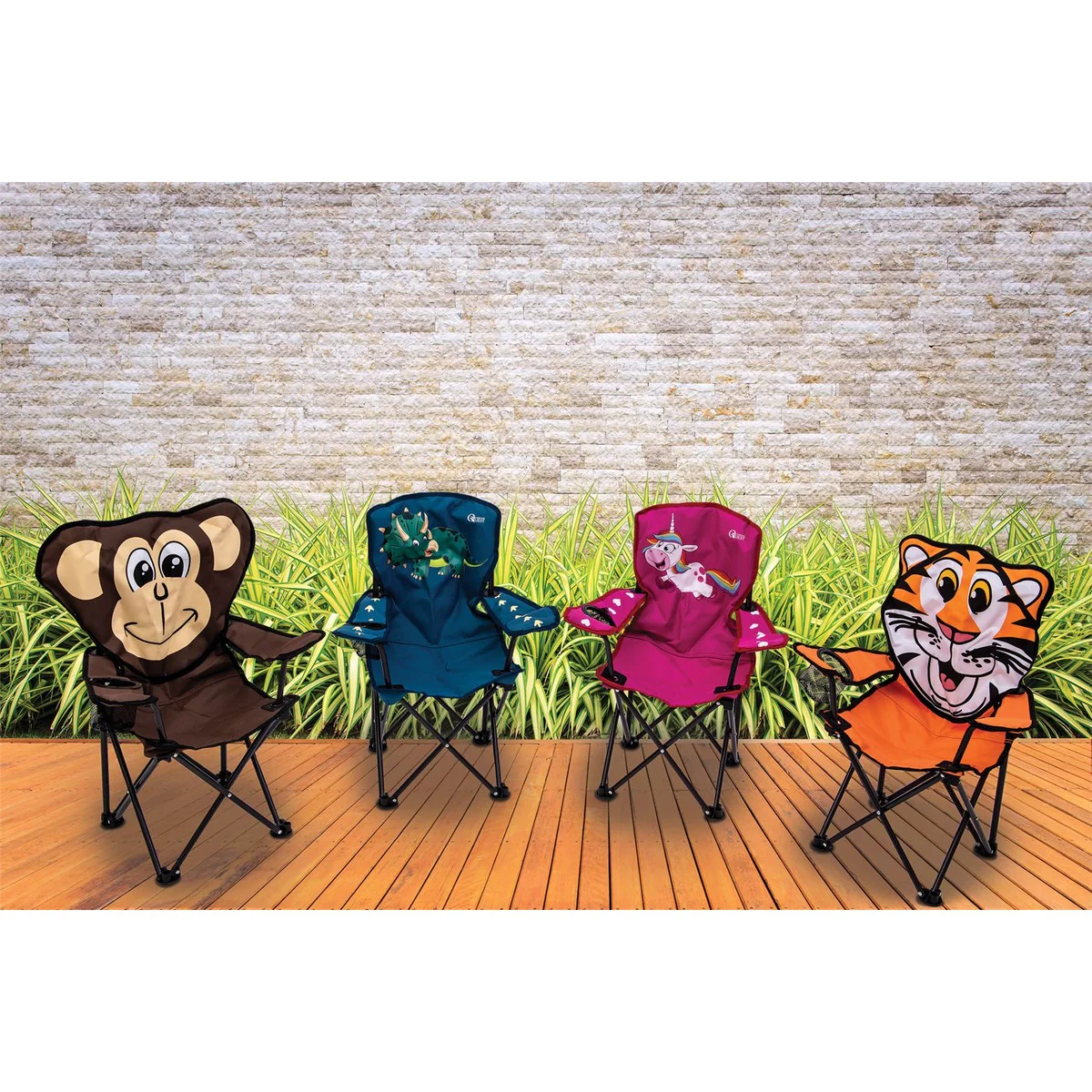 Quest Childrens Monkey Fun Folding Chair - Image 5