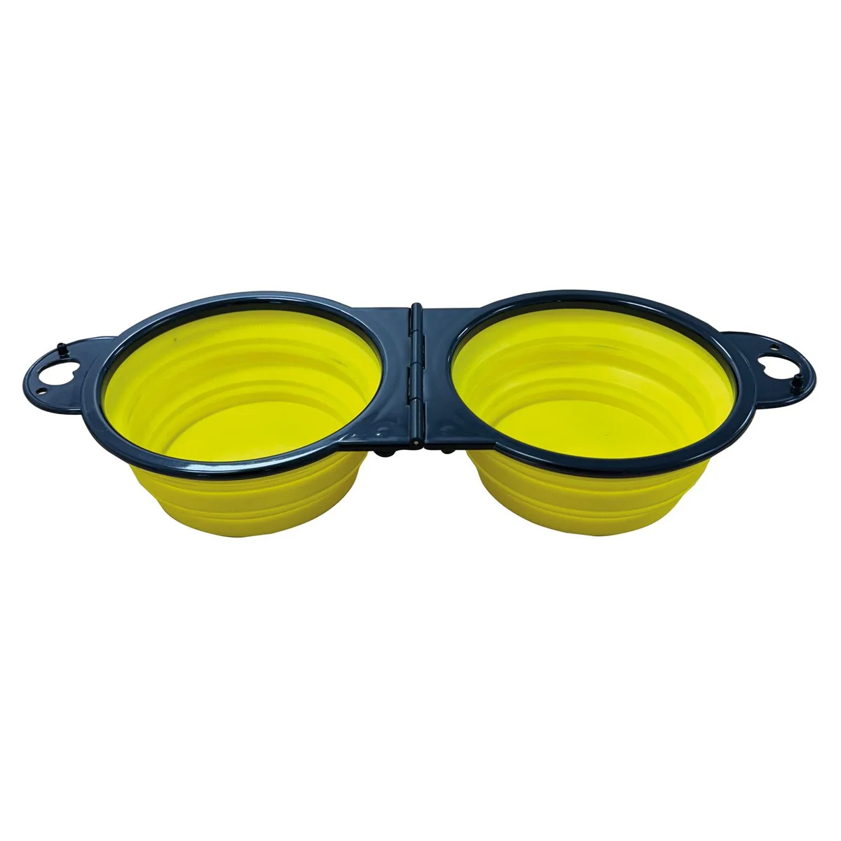 Quest Collapsable Dual Pet Bowl