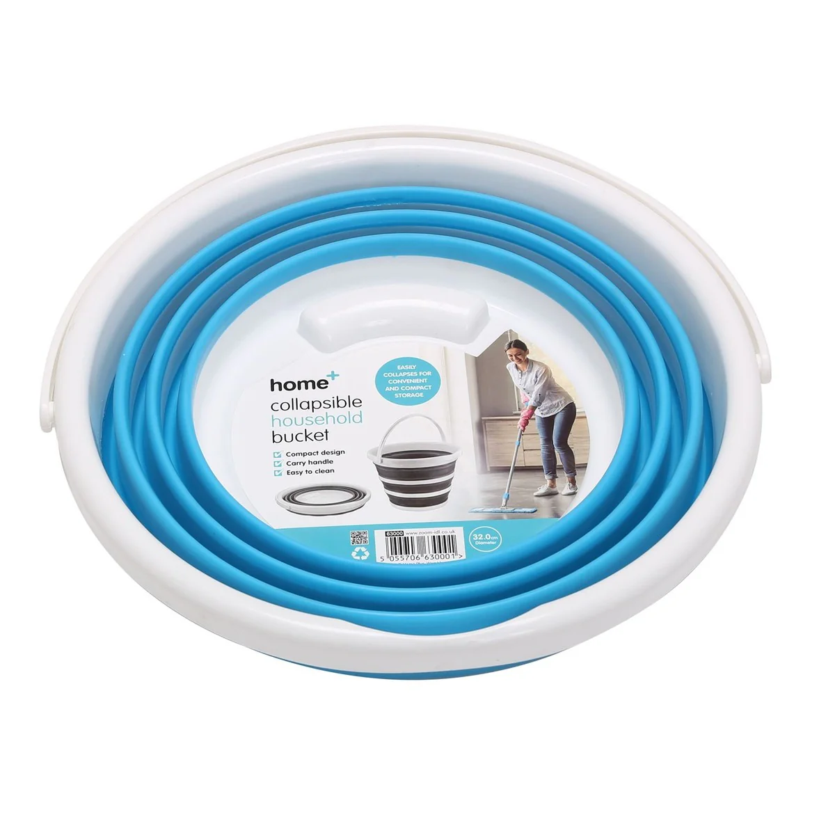 Quest Collapsible 10L Round Bucket - Image 4