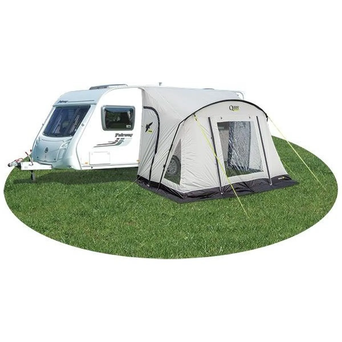 Quest Falcon 325 Super Lightweight Poled Caravan Porch Awning 2022 - Image 3