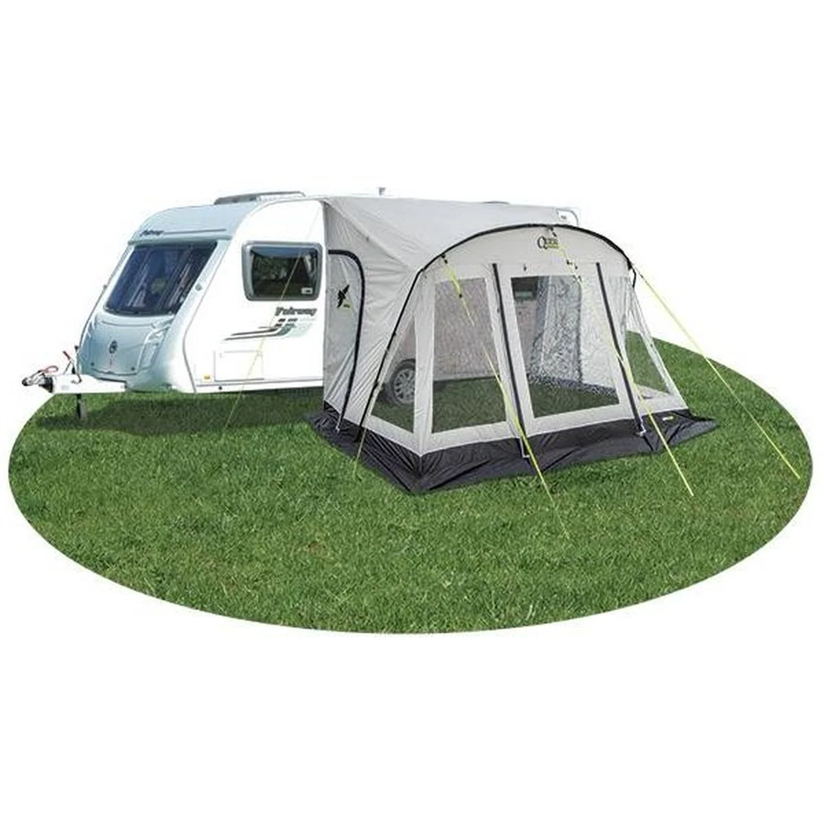 Quest Falcon 390 Super Lightweight Poled Caravan Porch Awning 2022 - Image 7