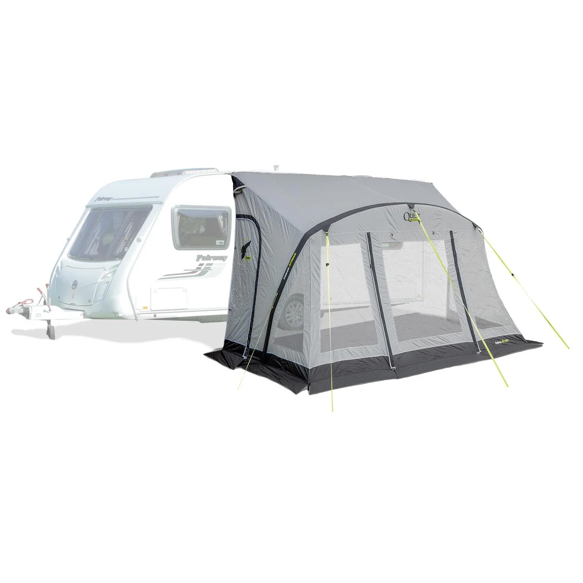 Quest Falcon Pro 390 Air Porch Caravan Awning Grey