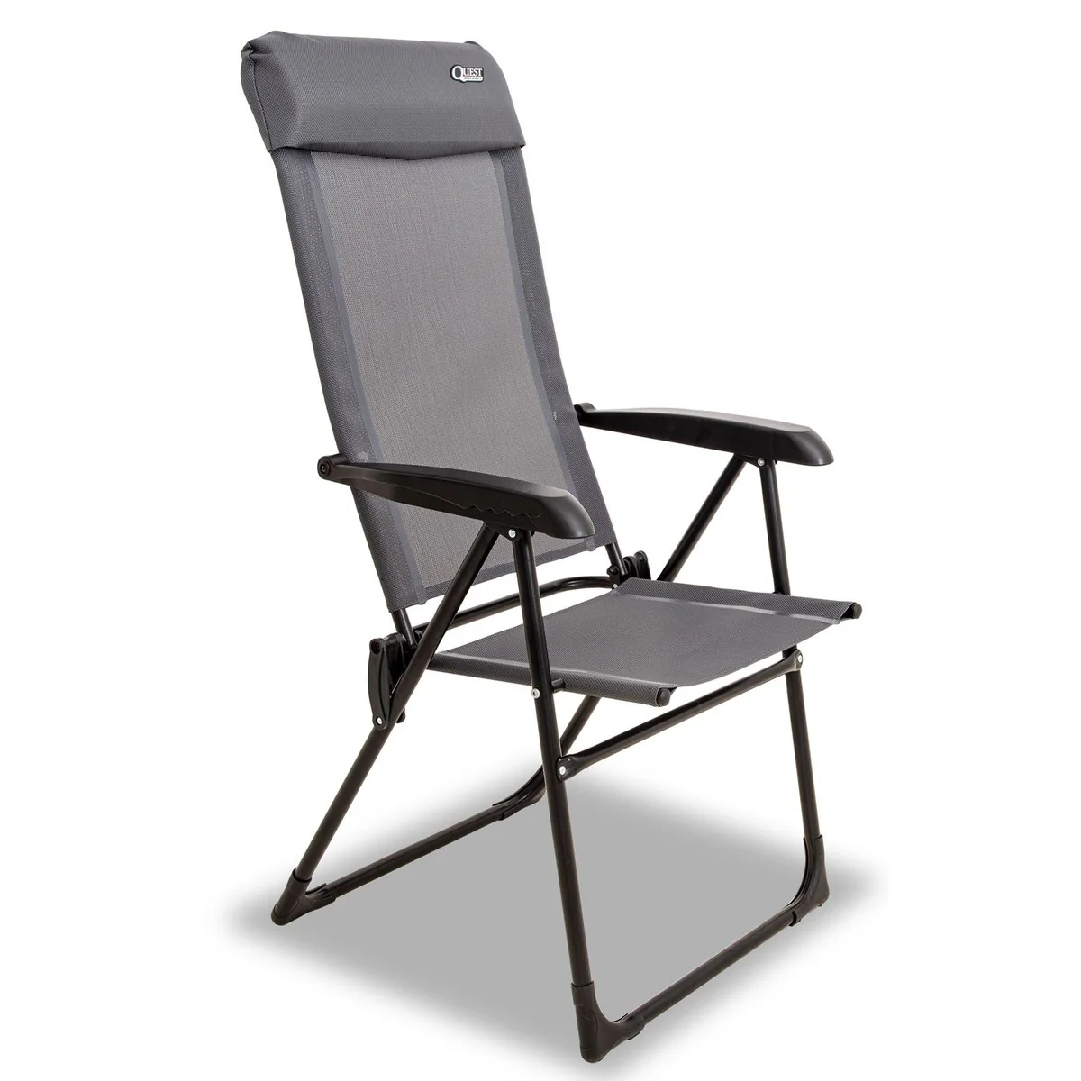 Quest Hygrove Recline Grey Camping Chair