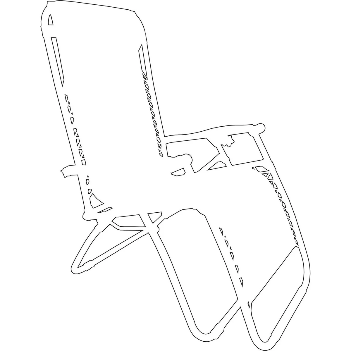 Quest Hygrove Relaxer Camping Chair F2027 - Image 7