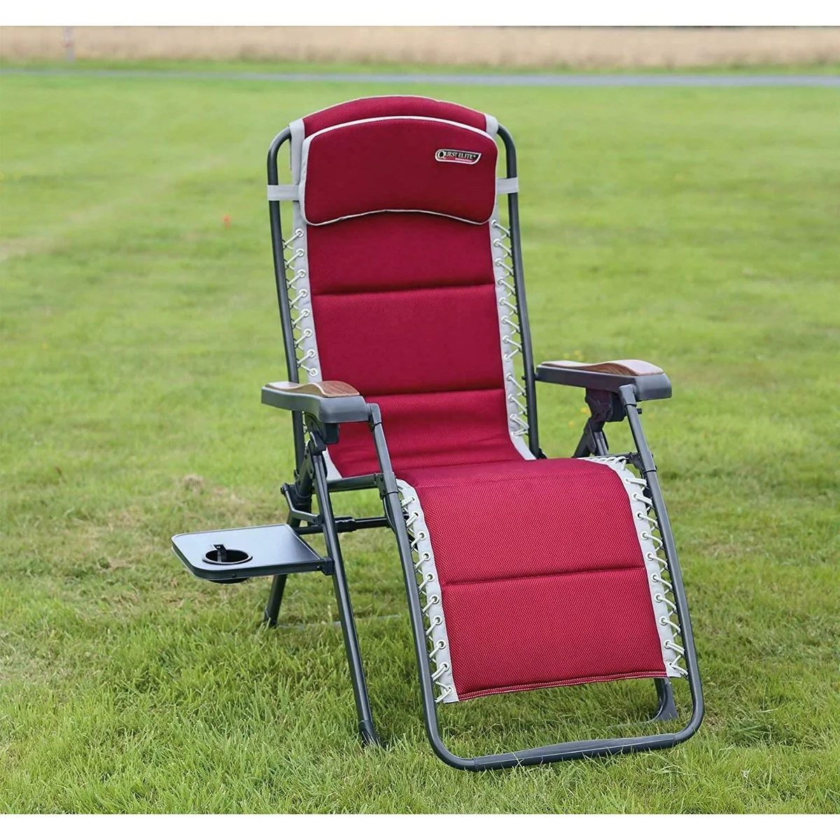 Quest Leisure Bordeaux Pro Relax XL Chair with Side Table - Image 5