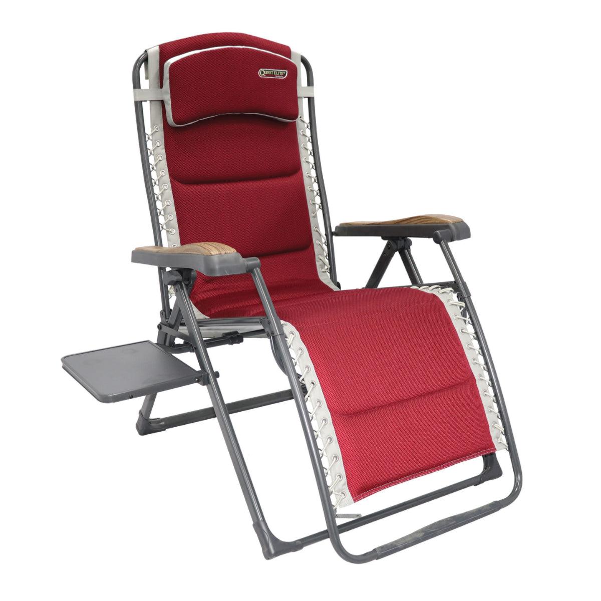 Quest Leisure Bordeaux Pro Relax XL Chair with Side Table - Image 8