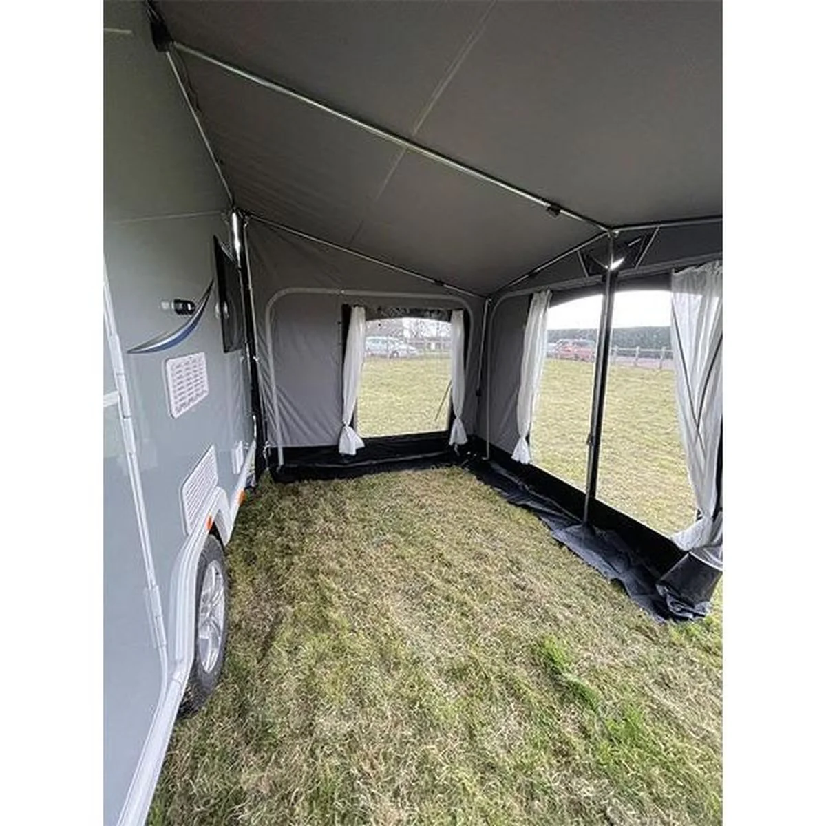Quest Premium Steel Poled Kensington Caravan Porch Awning Any Season - Image 3
