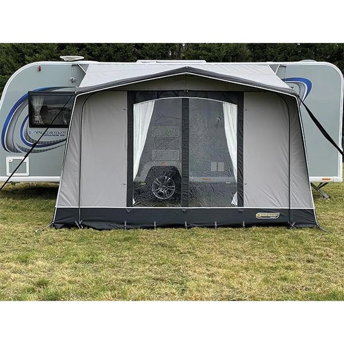 Quest Premium Steel Poled Kensington Caravan Porch Awning Any Season - Image 6