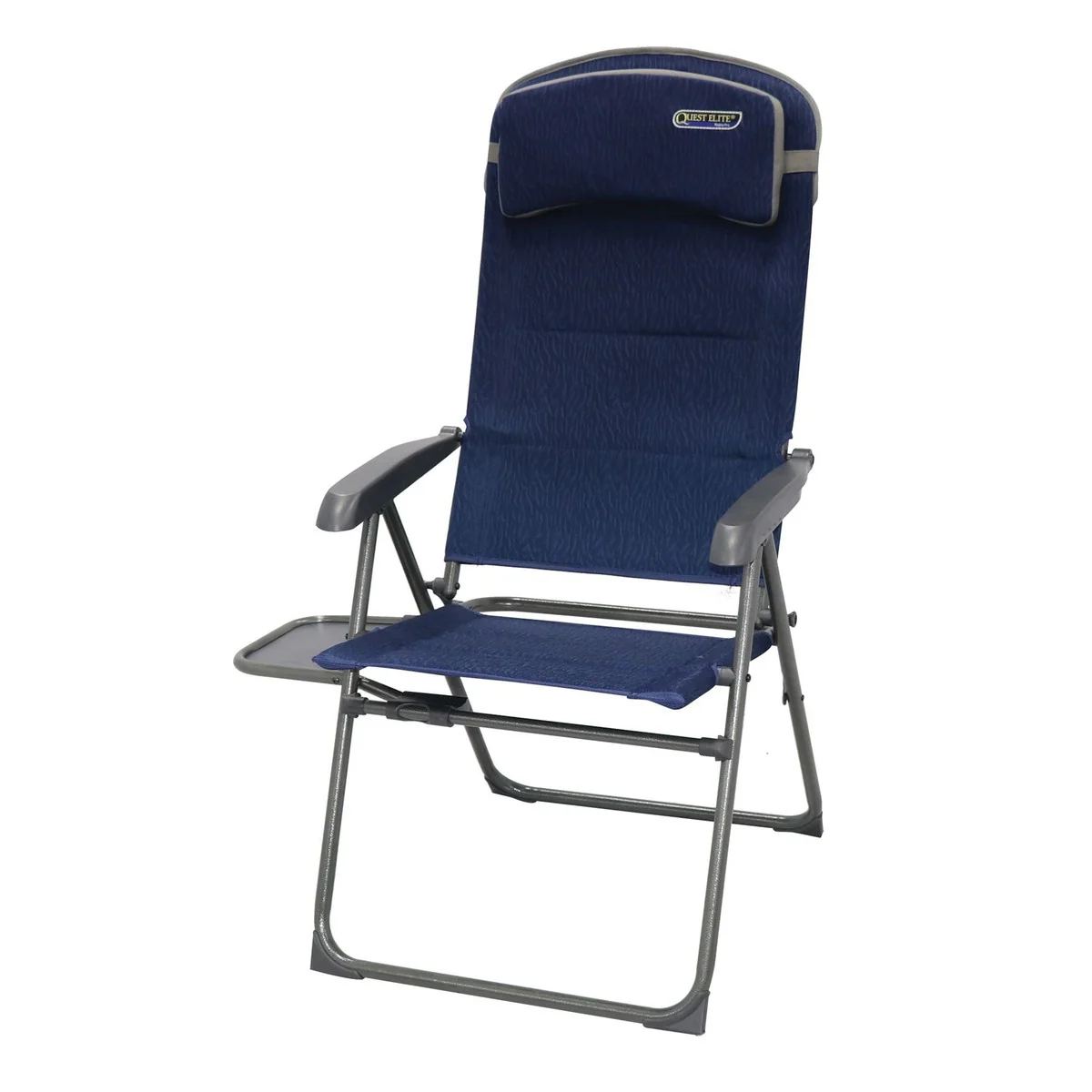 Quest Ragley Pro Recline Camping Caravan Chair with Side Table - Image 8