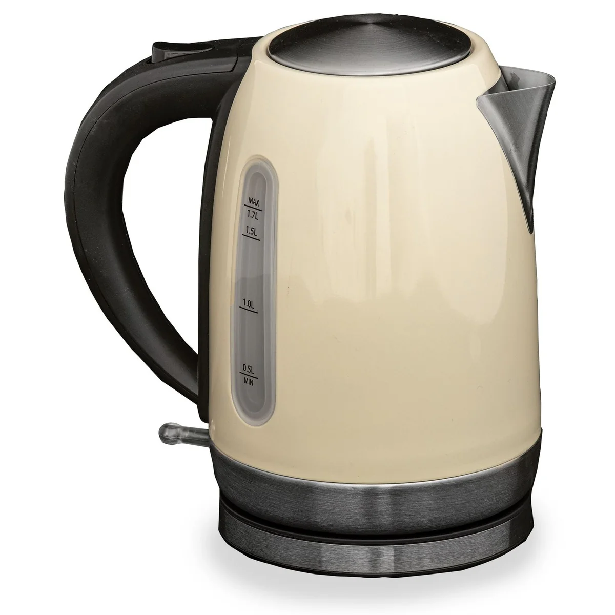 Quest Rocket 1.7L Caravan Motorhome Low Wattage Kettle - Cream