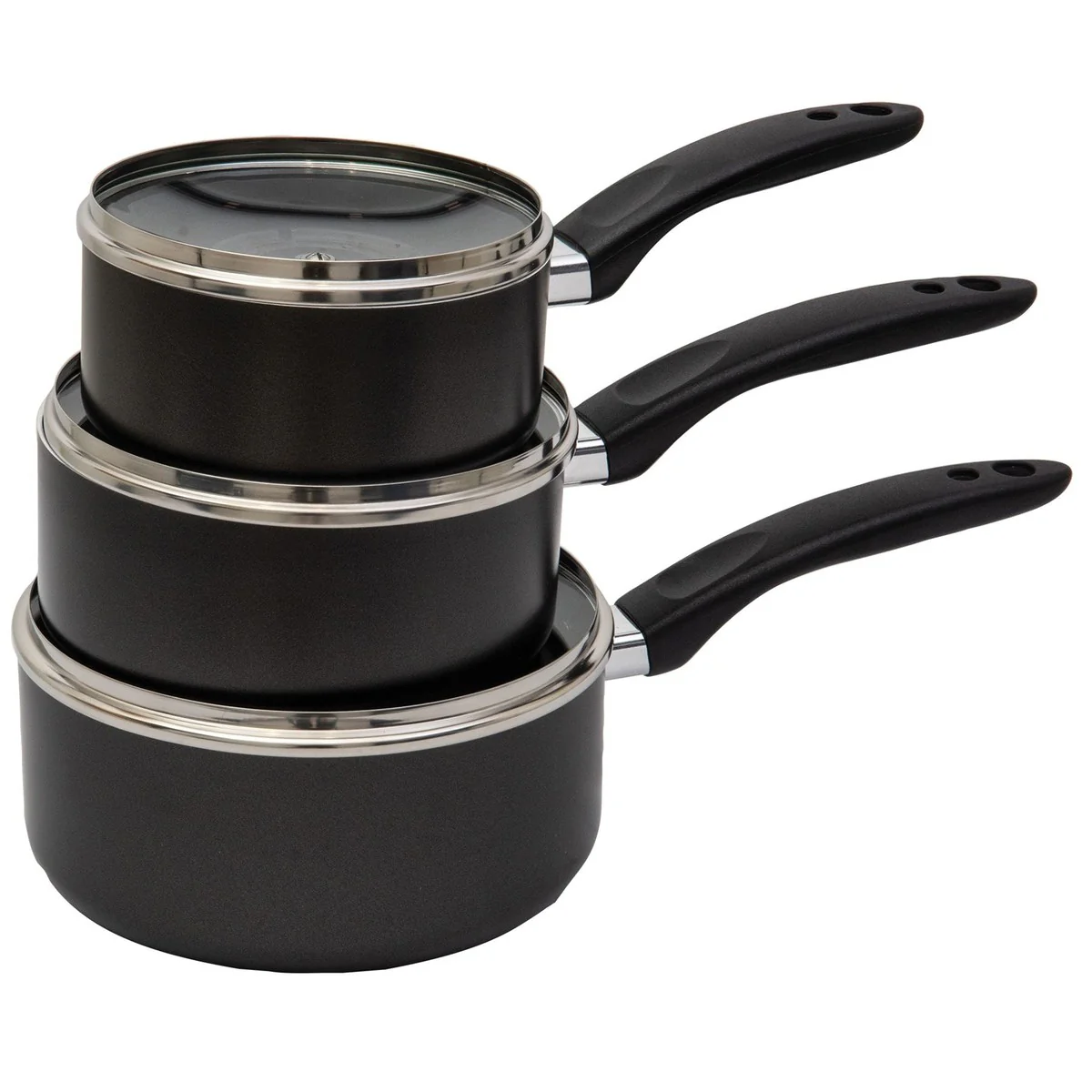 Quest Saucepan Set x 3