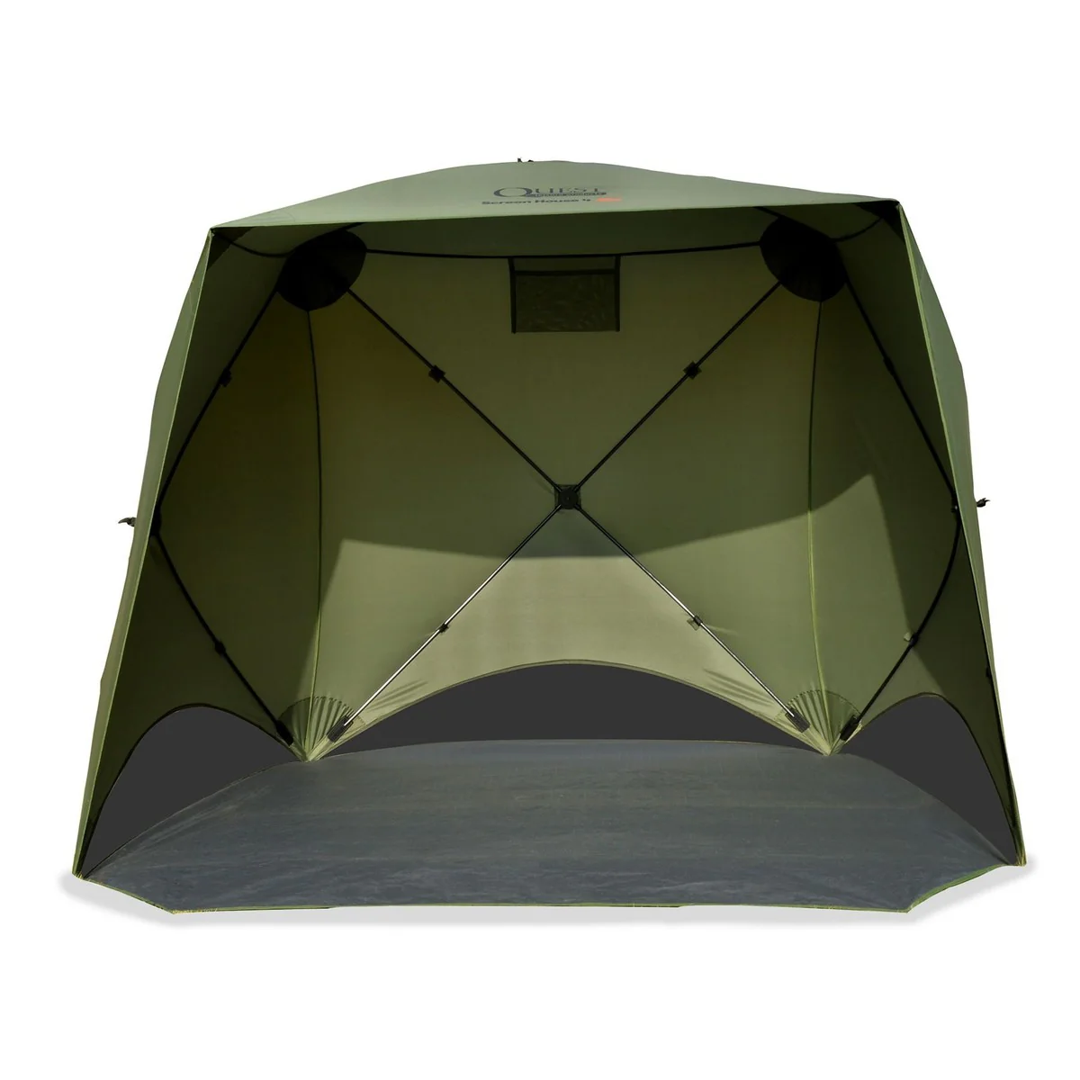 Quest Screen House 4 Mini pop up Gazebo Green - Image 11