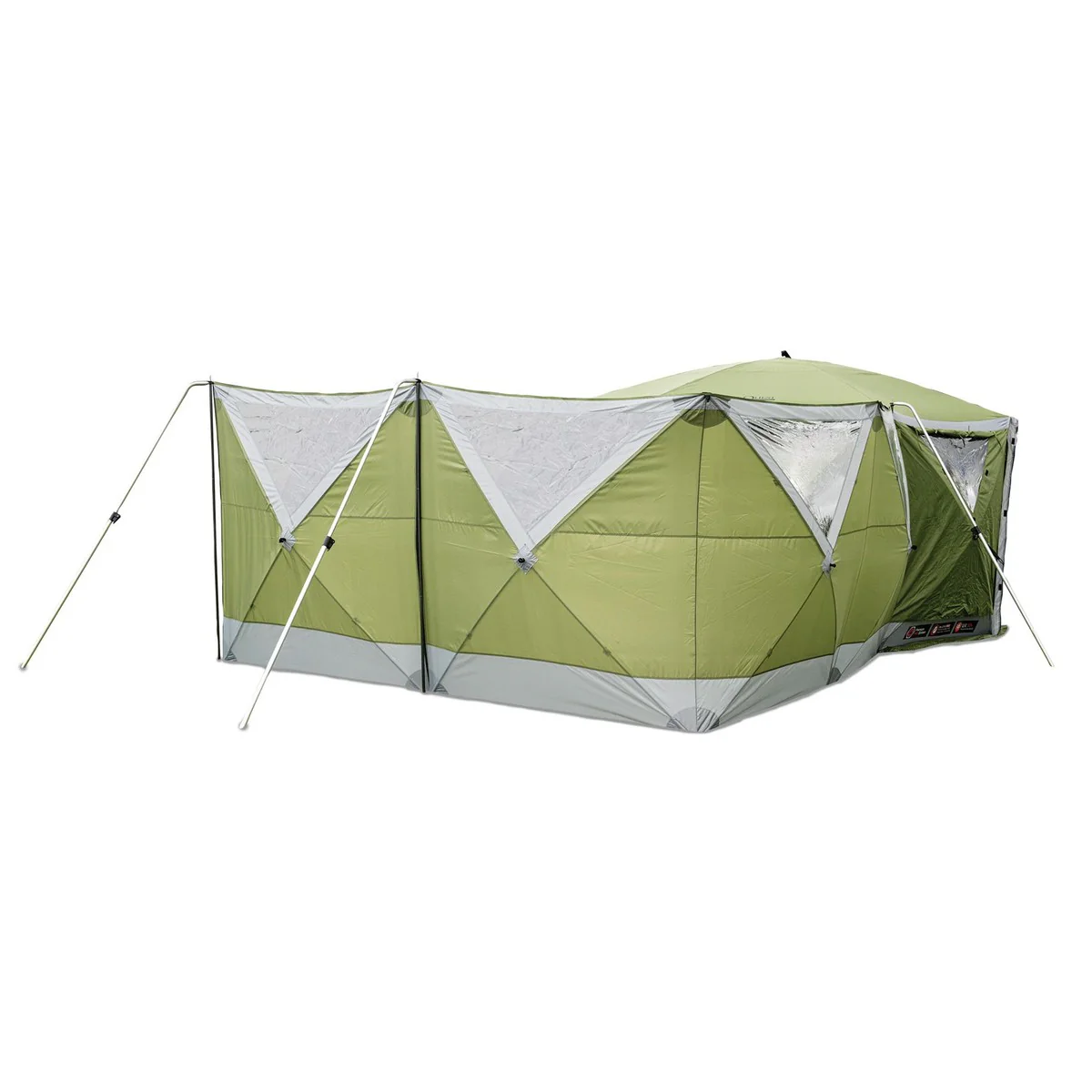 Quest Screen Shield (3 panel) Windbreak 180cm High - Image 17
