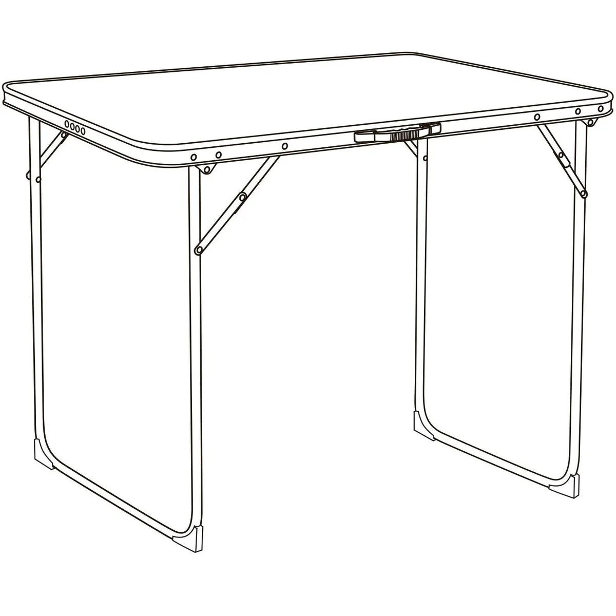 Quest Superlite Shipston Folding Folding Camping Table - Image 2