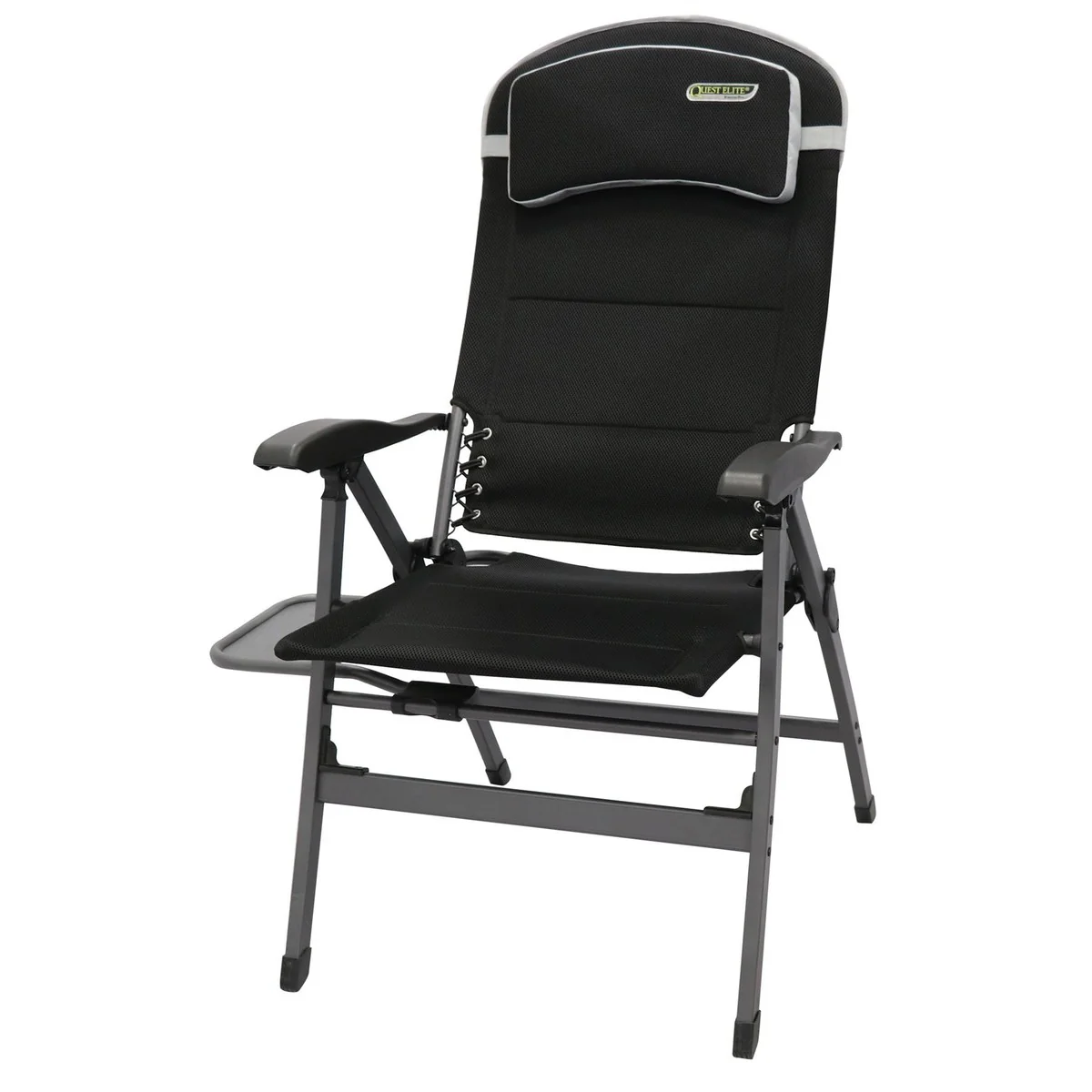 Quest Vienna Pro Comfort Camping Caravan Chair with Side Table - Image 4