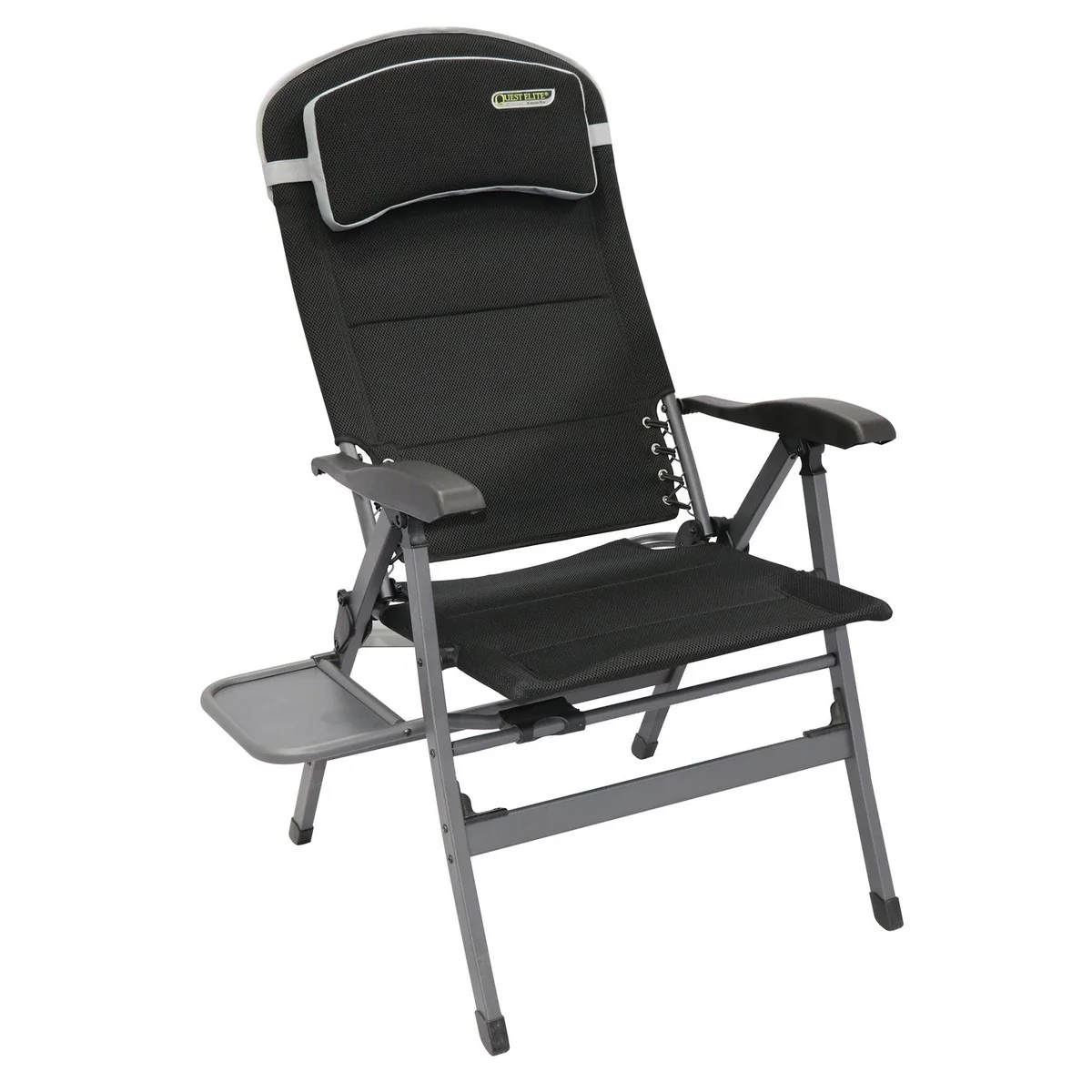 Quest Vienna Pro Comfort Camping Caravan Chair with Side Table - Image 7