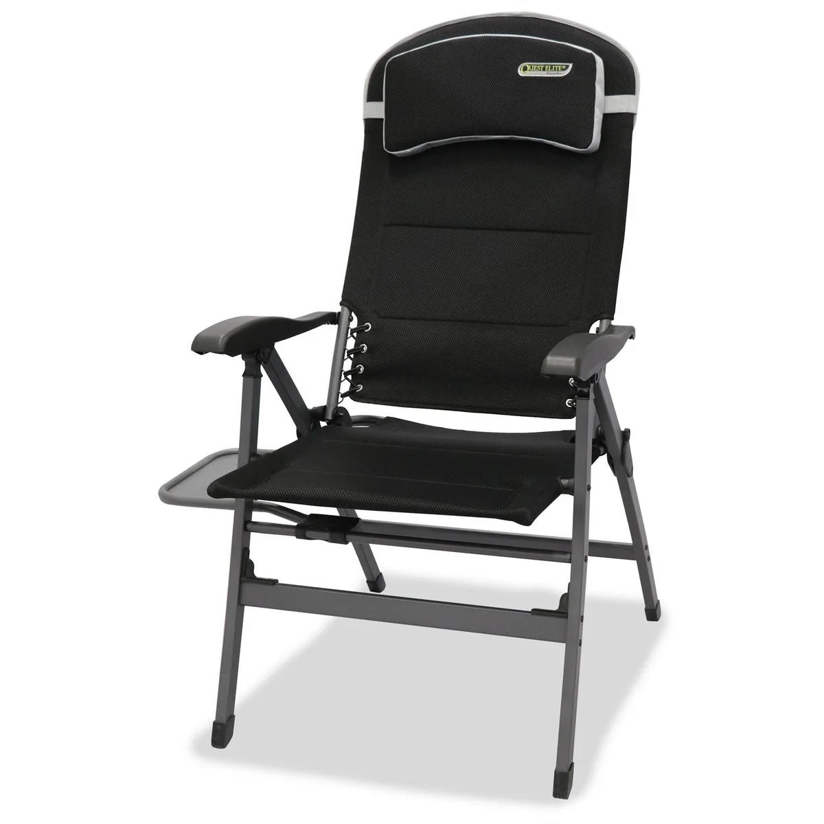 Quest Vienna Pro Comfort Camping Caravan Chair with Side Table - Image 9